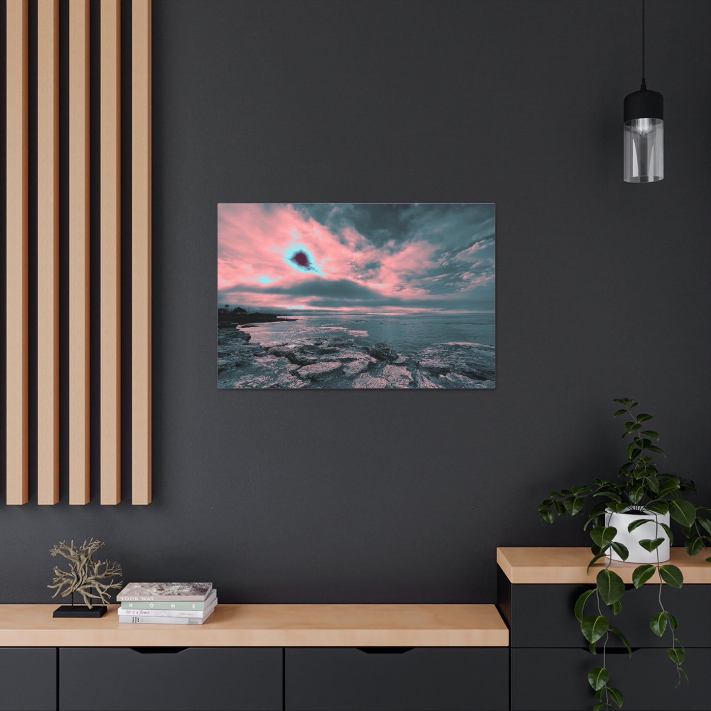 Expressive Cloud Canvas Print