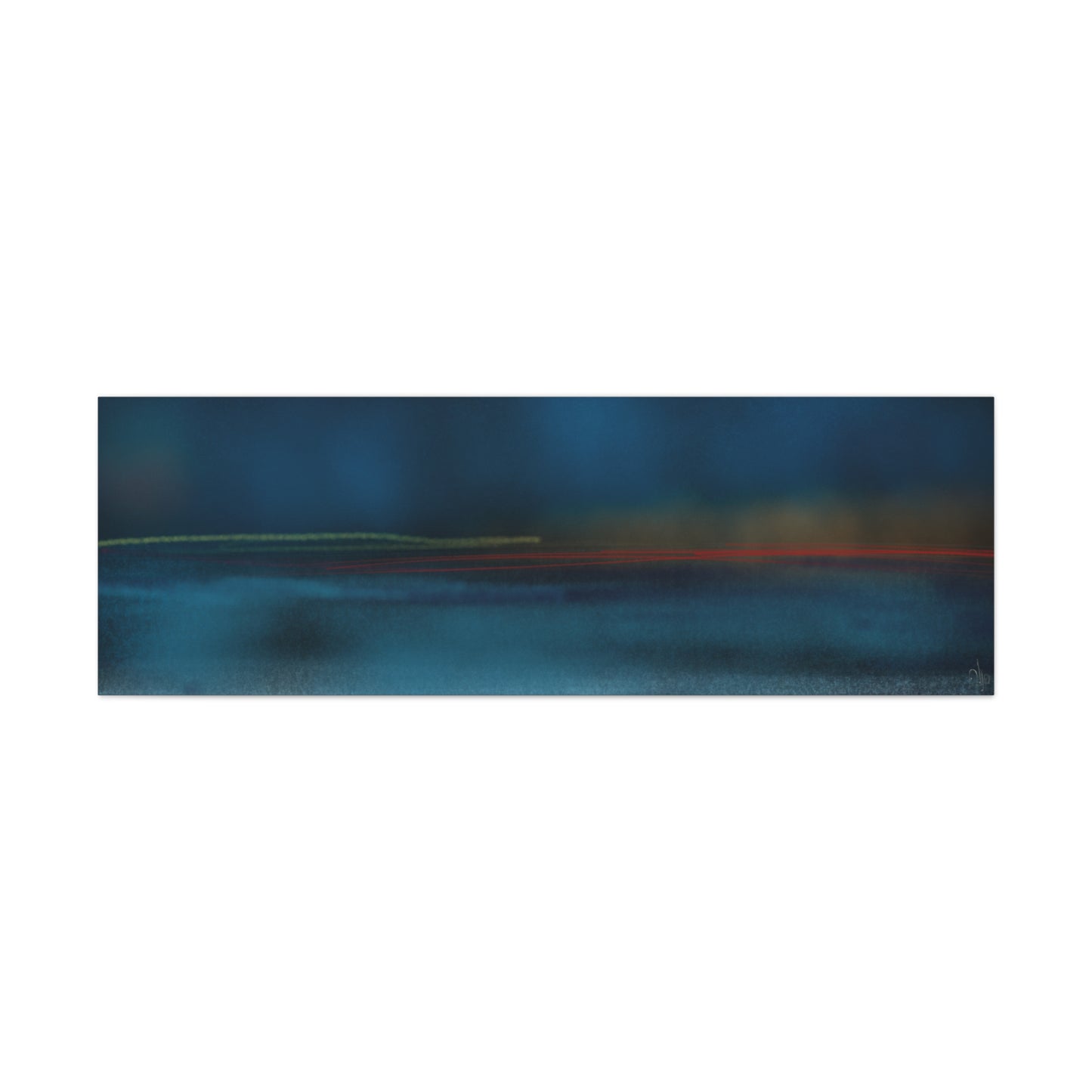 Abstract Coastal 11 Canvas Print