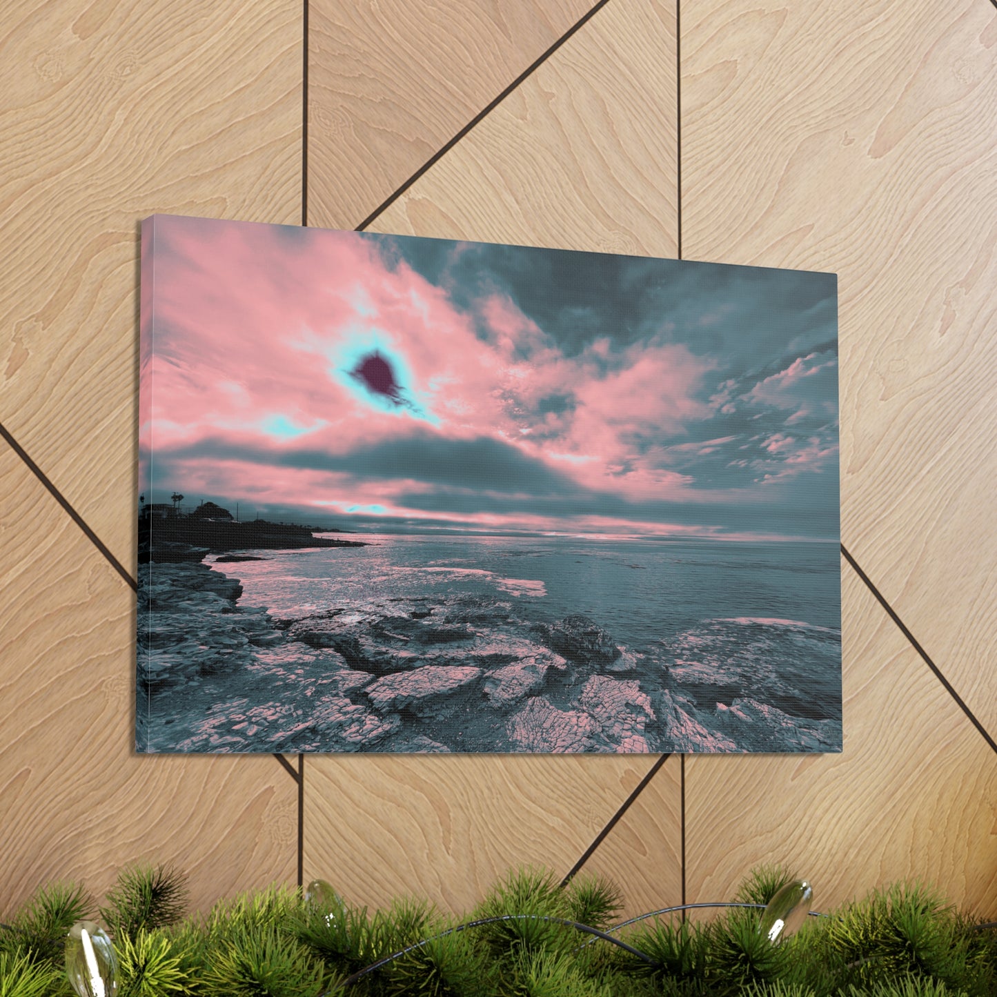 Expressive Cloud Canvas Print