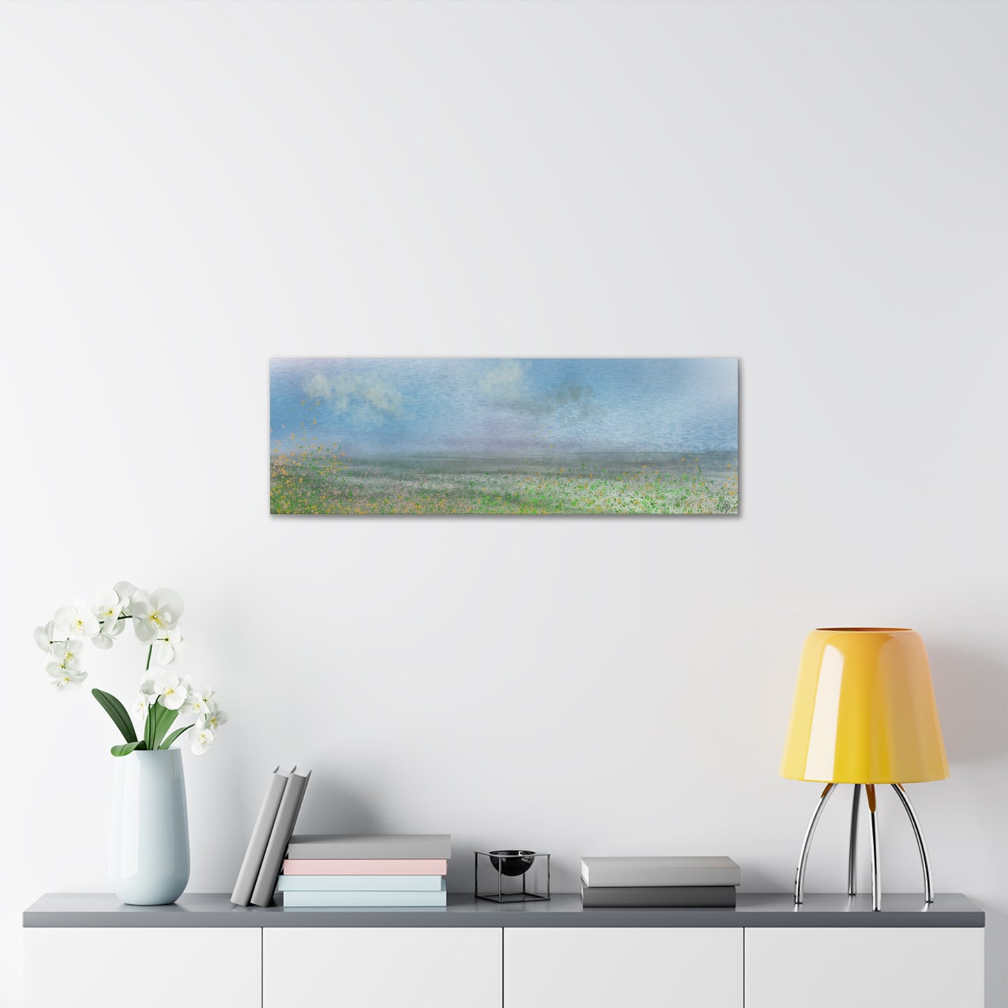 Abstract Coastal 6 Canvas Print