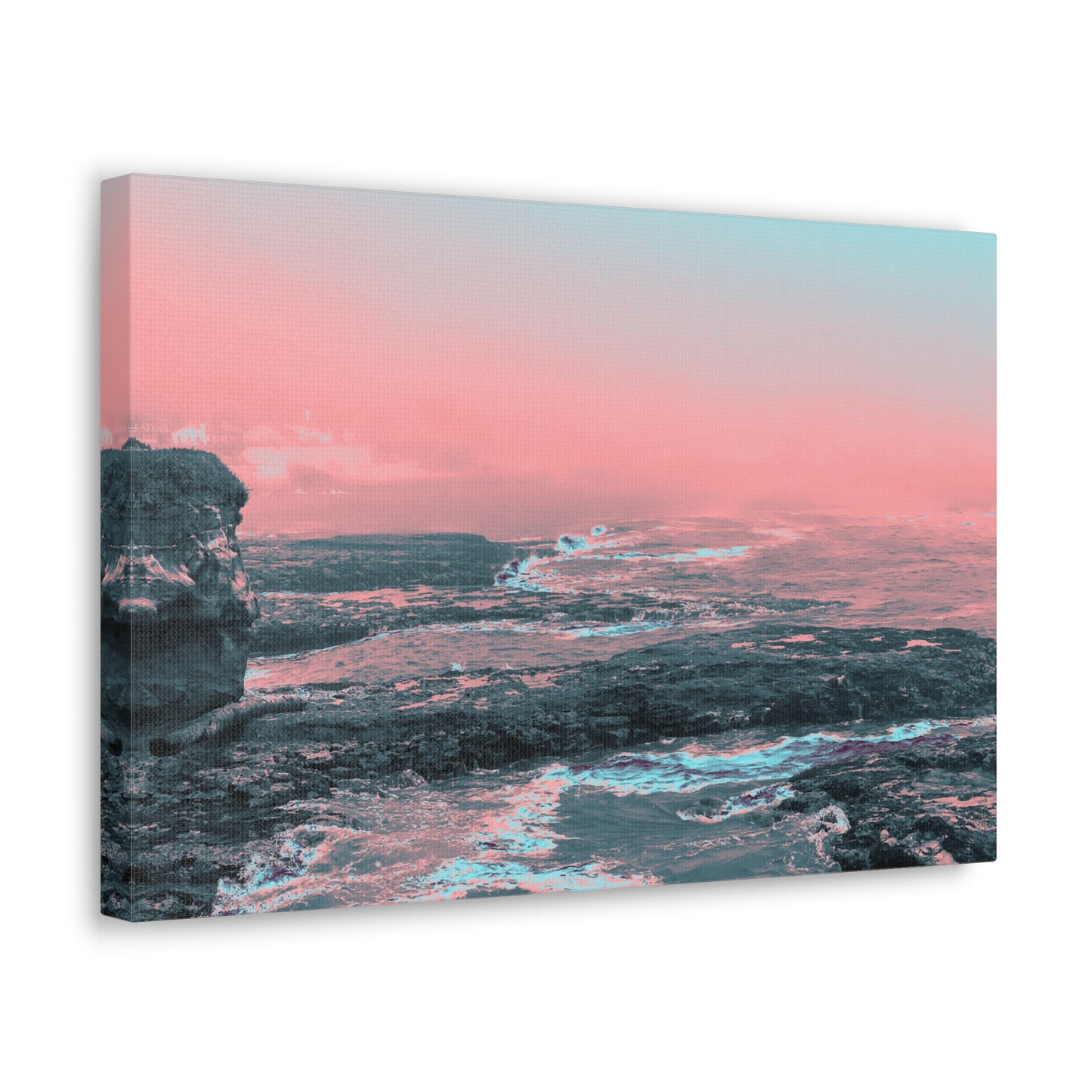 Fog at High Tide Canvas Print