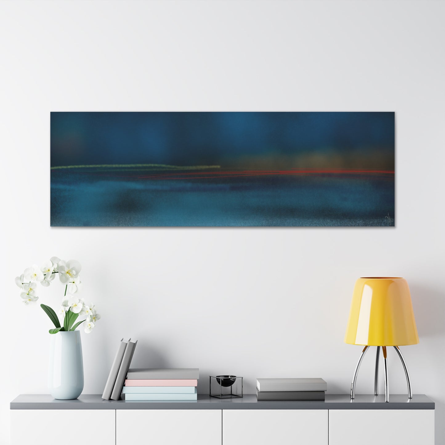 Abstract Coastal 11 Canvas Print