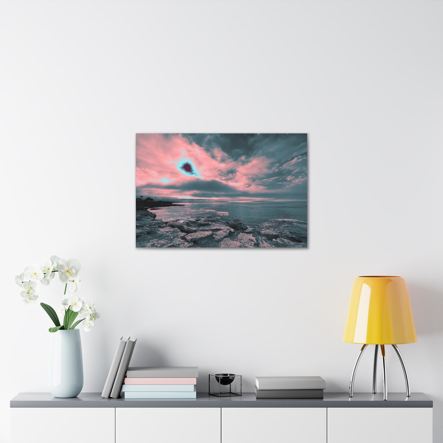 Expressive Cloud Canvas Print