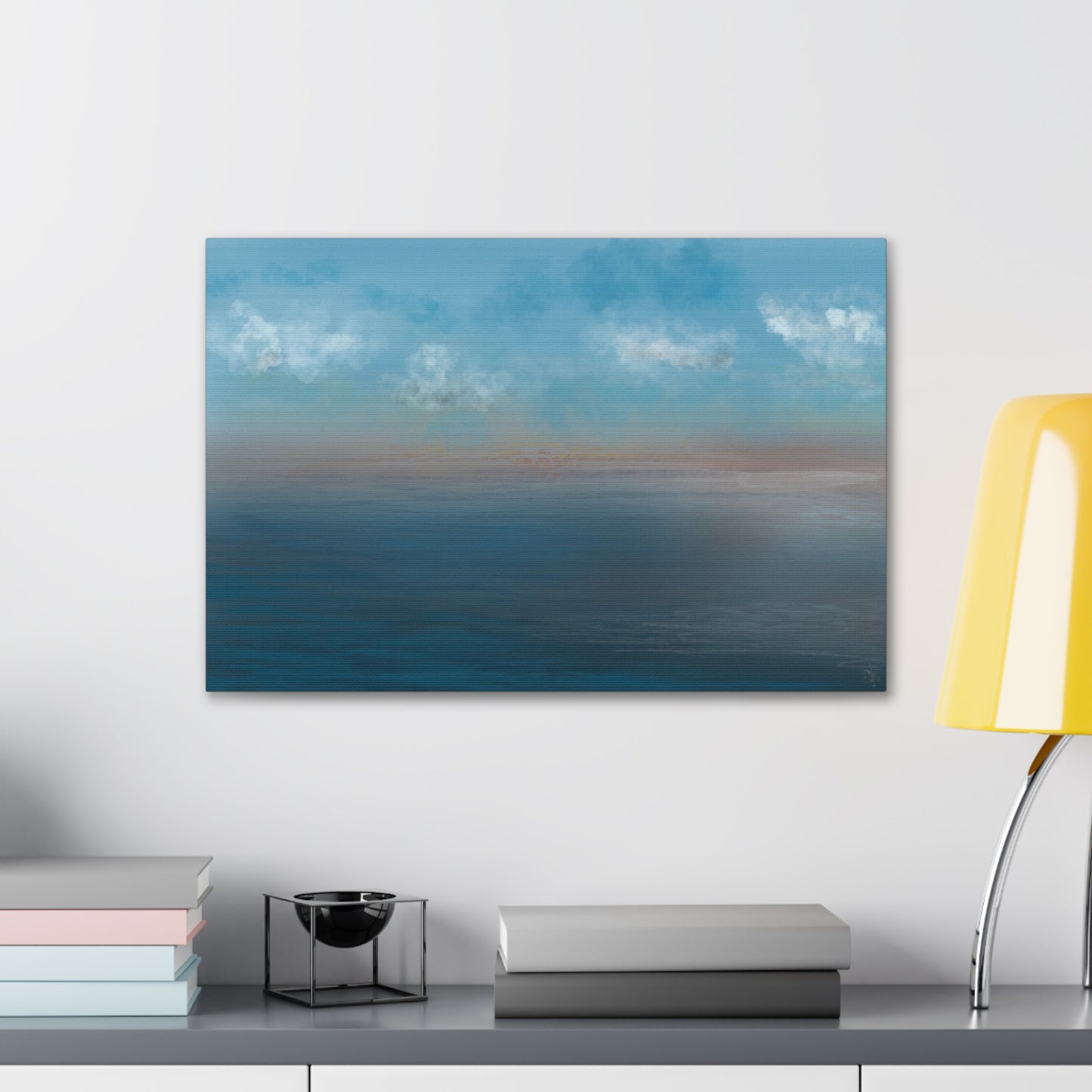 Abstract Coastal 9 Canvas Print