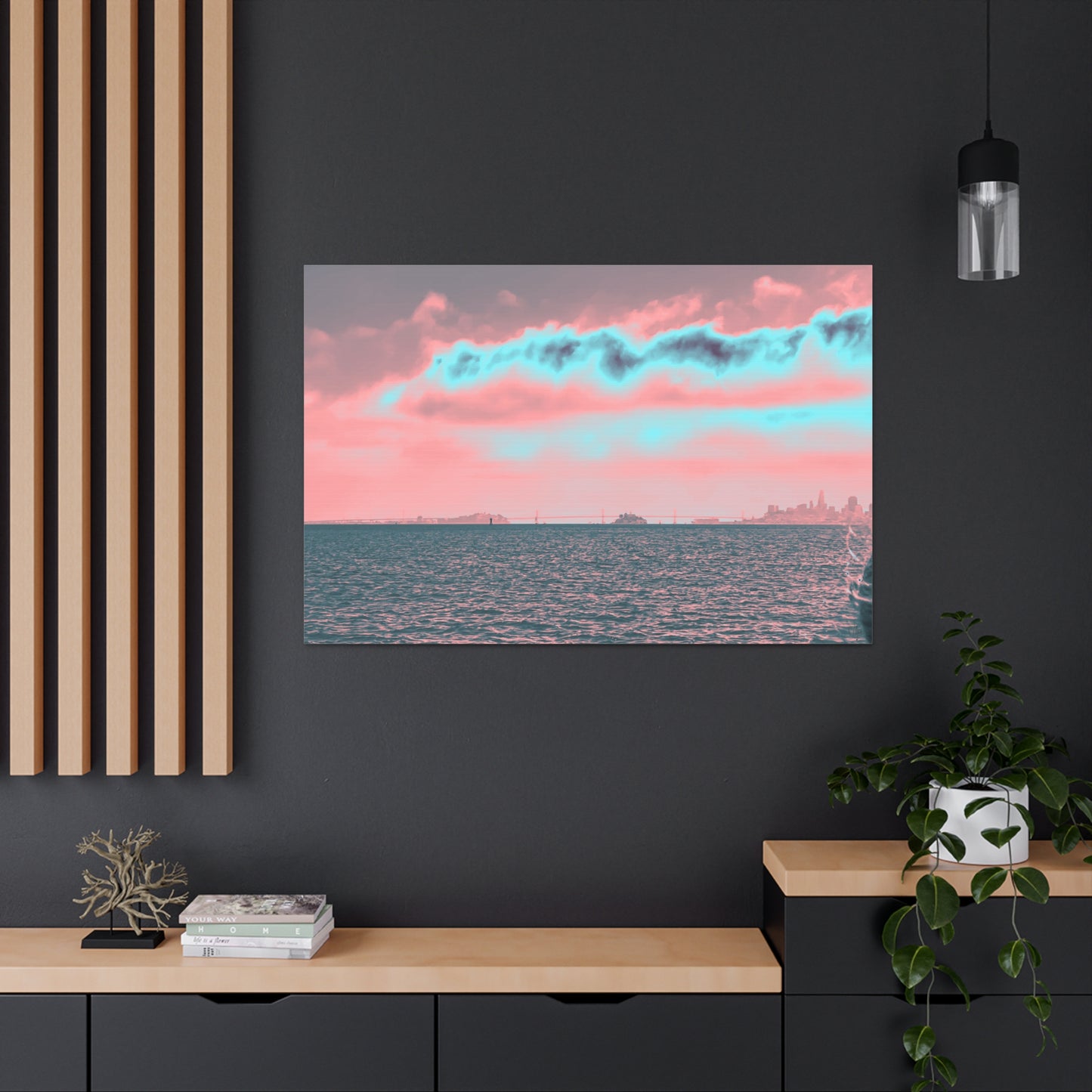 Electrifying Fog Canvas Print