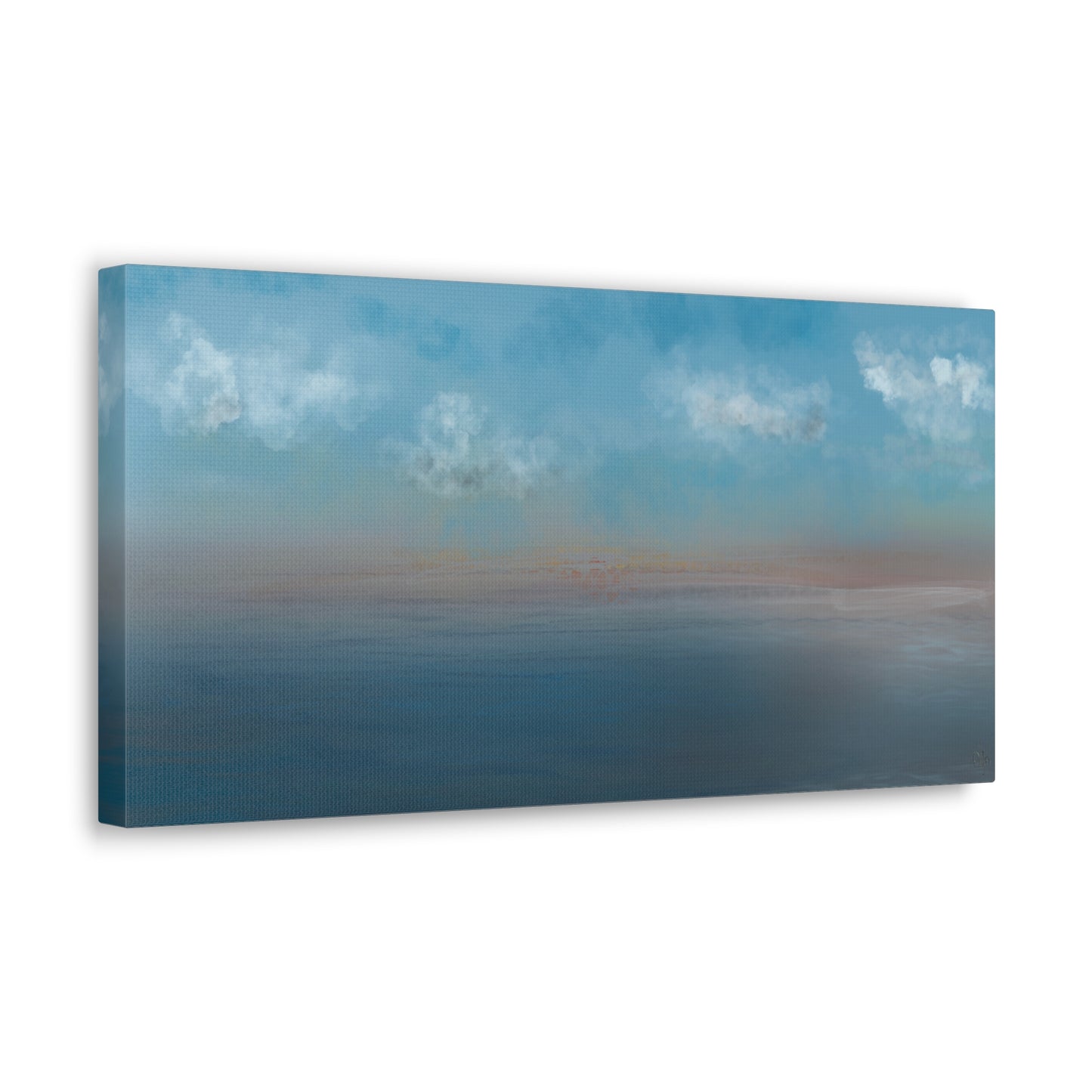 Abstract Coastal 9 Canvas Print