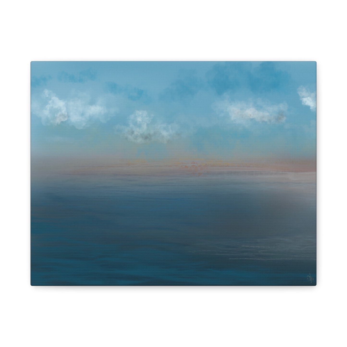 Abstract Coastal 9 Canvas Print