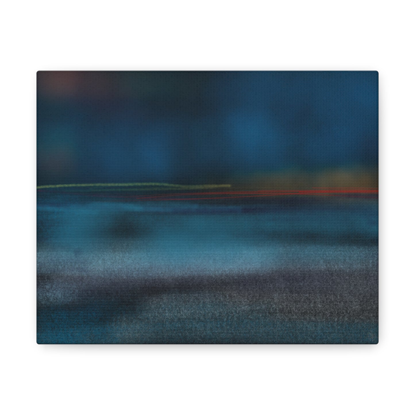 Abstract Coastal 11 Canvas Print