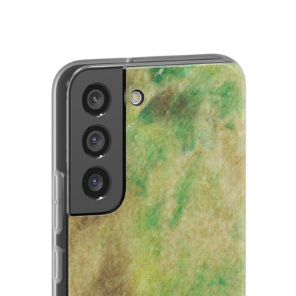 iPhone and Samsung Galaxy Flexi Phone Case Green Marble