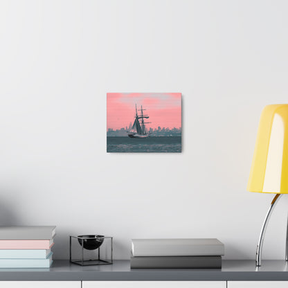 SF Bay Schooner Canvas Print