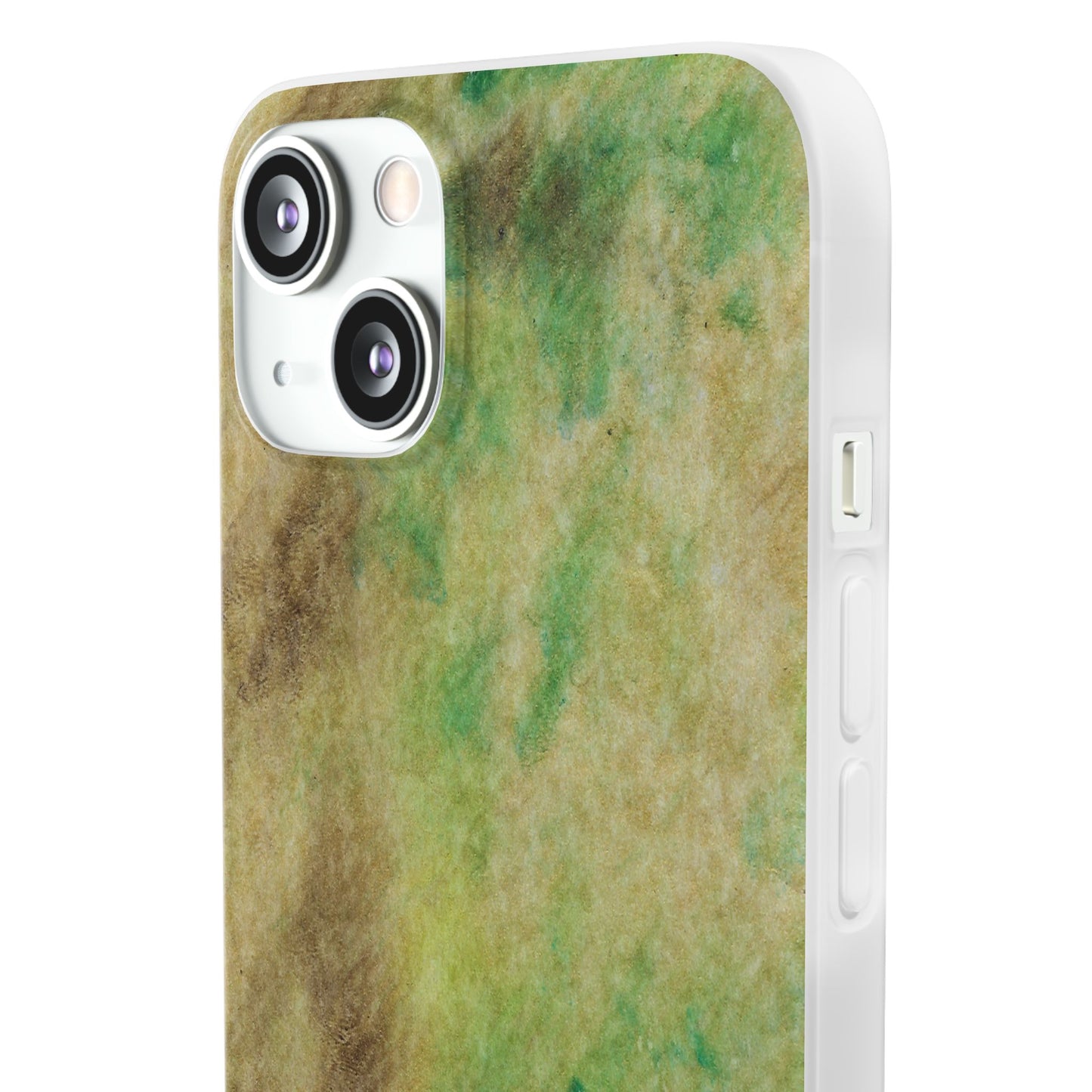 iPhone and Samsung Galaxy Flexi Phone Case Green Marble