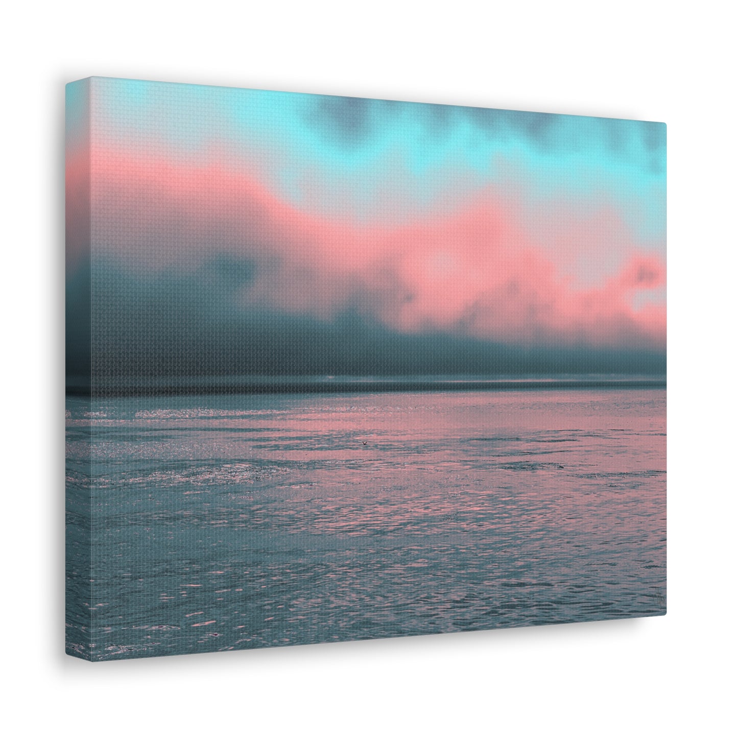 Electrifying Gradient Canvas Print