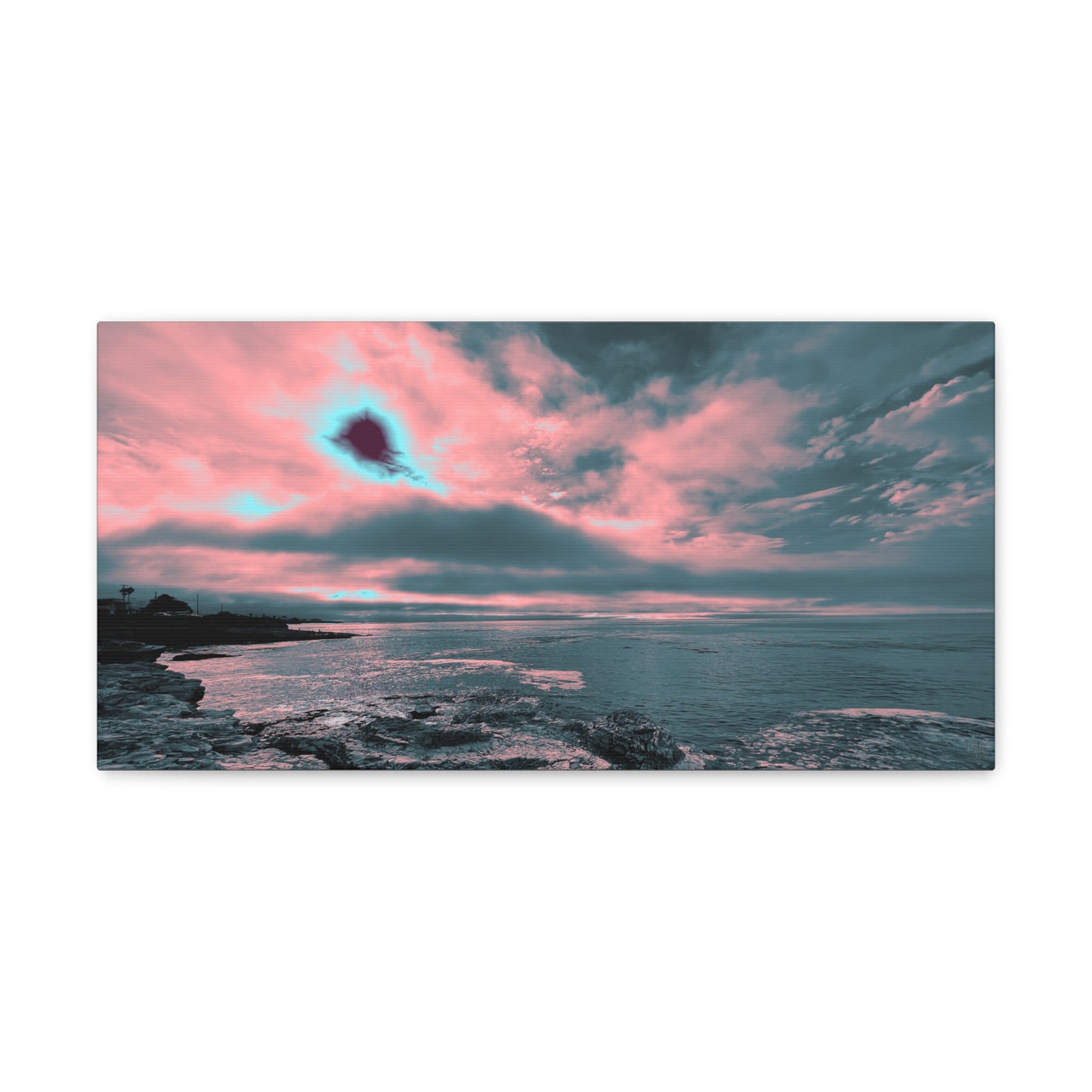 Expressive Cloud Canvas Print