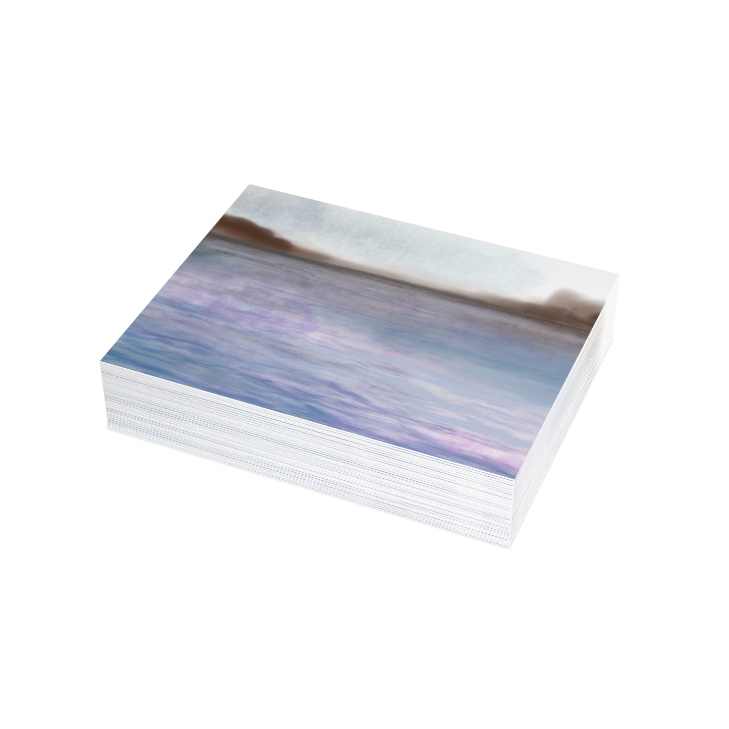 Abstract Coastal 7 Folded Greeting Card