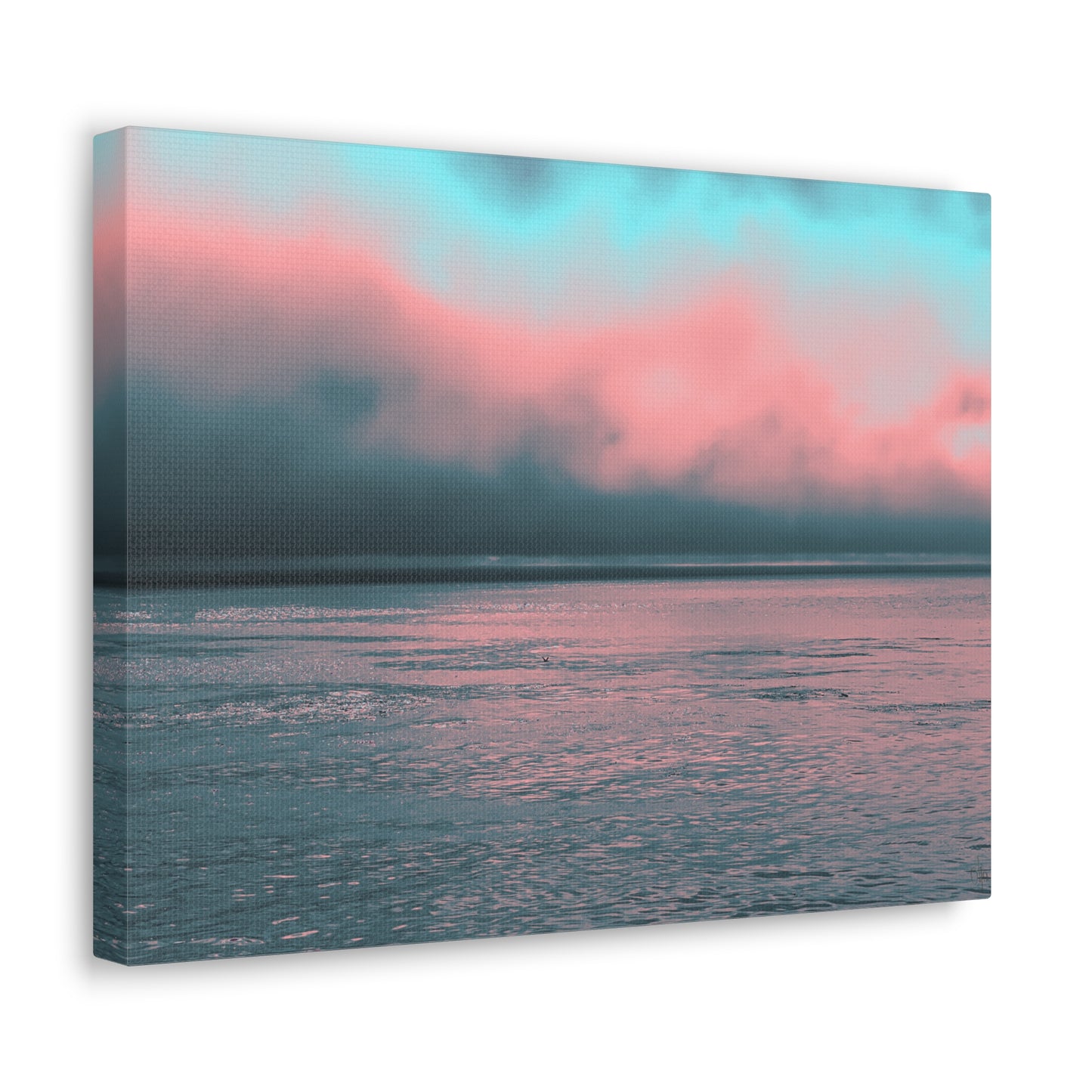 Electrifying Gradient Canvas Print