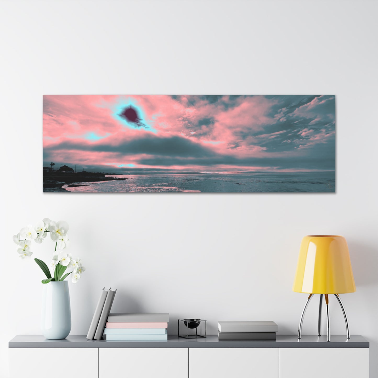 Expressive Cloud Canvas Print