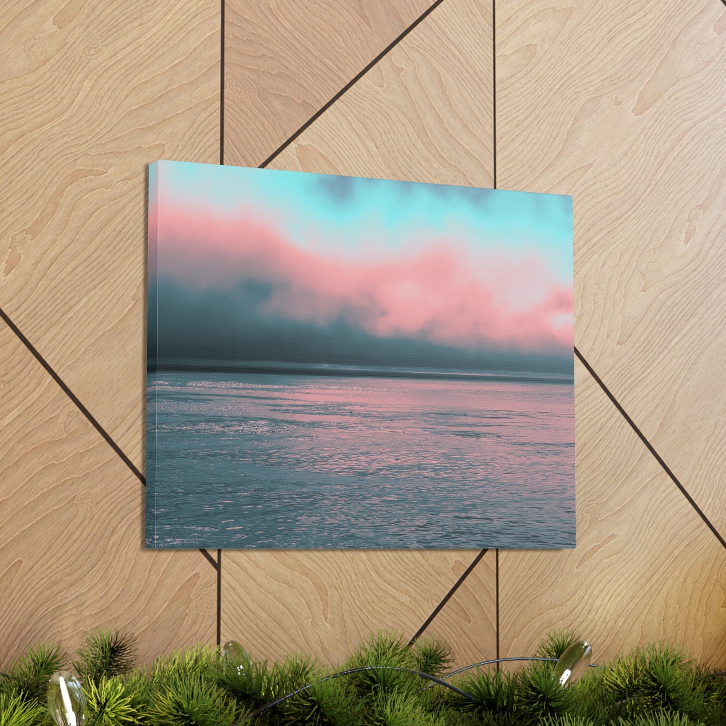 Electrifying Gradient Canvas Print