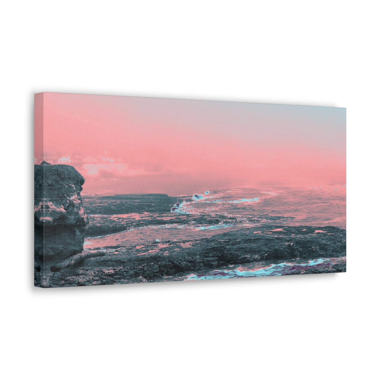 Fog at High Tide Canvas Print