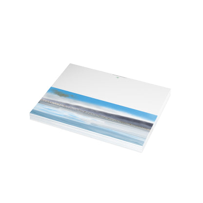 Abstract Coastal 1 Folded Greeting Card