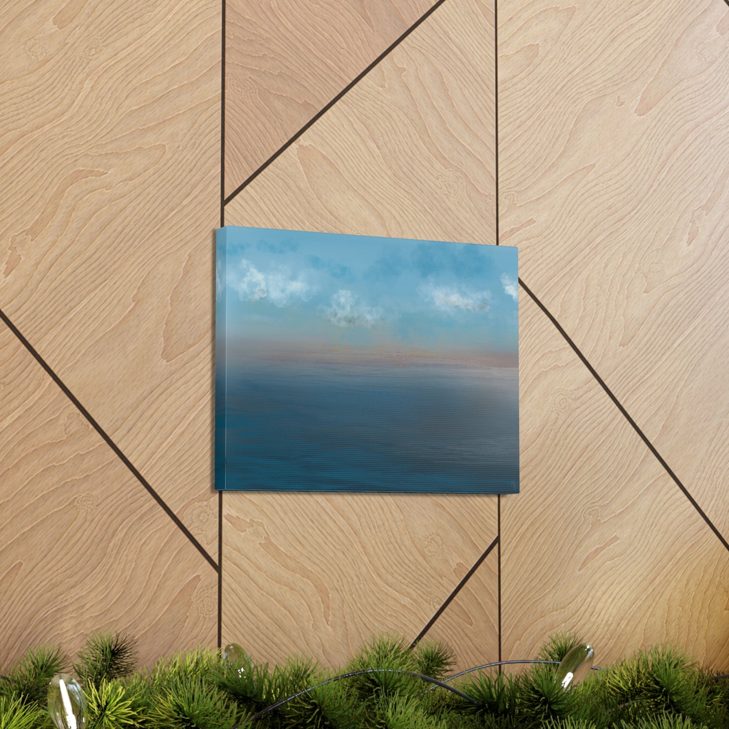 Abstract Coastal 9 Canvas Print