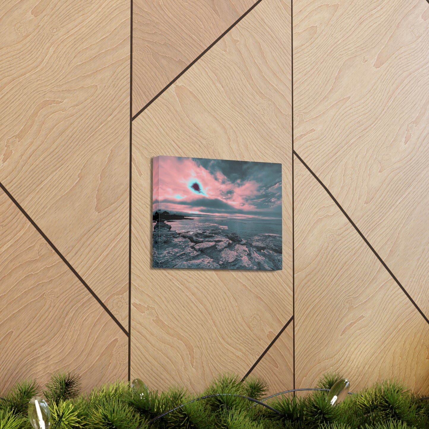 Expressive Cloud Canvas Print