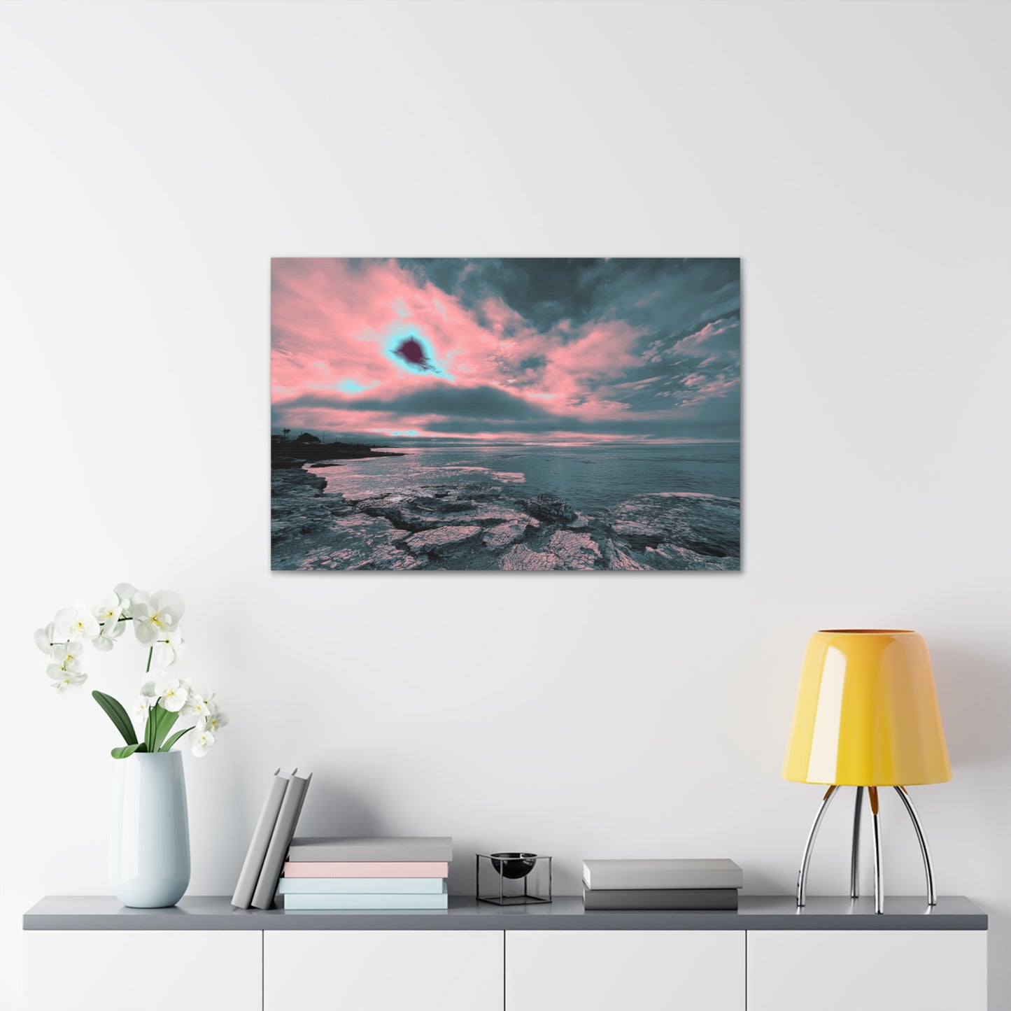 Expressive Cloud Canvas Print