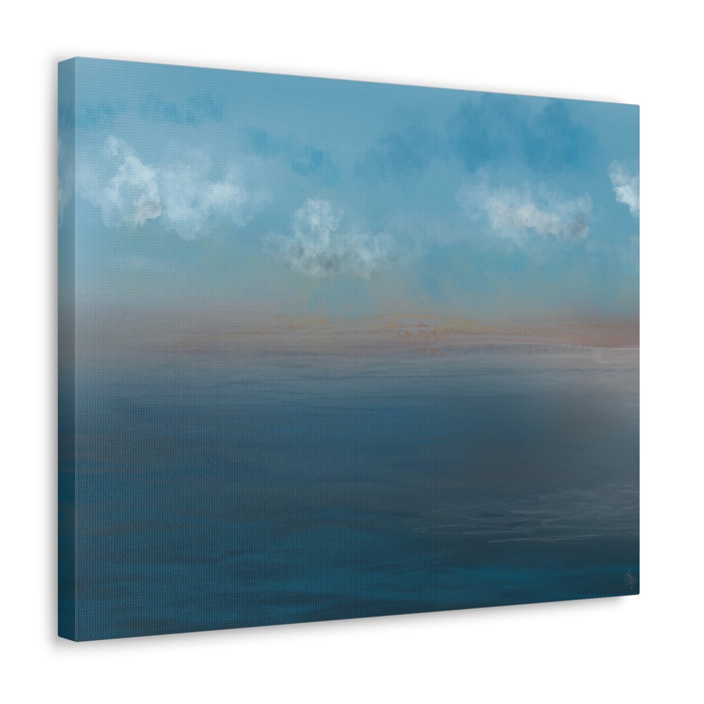 Abstract Coastal 9 Canvas Print