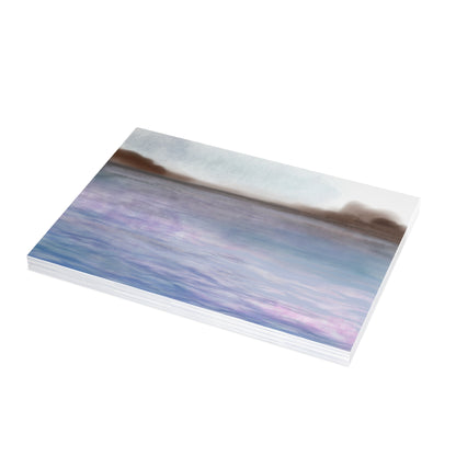 Abstract Coastal 7 Folded Greeting Card