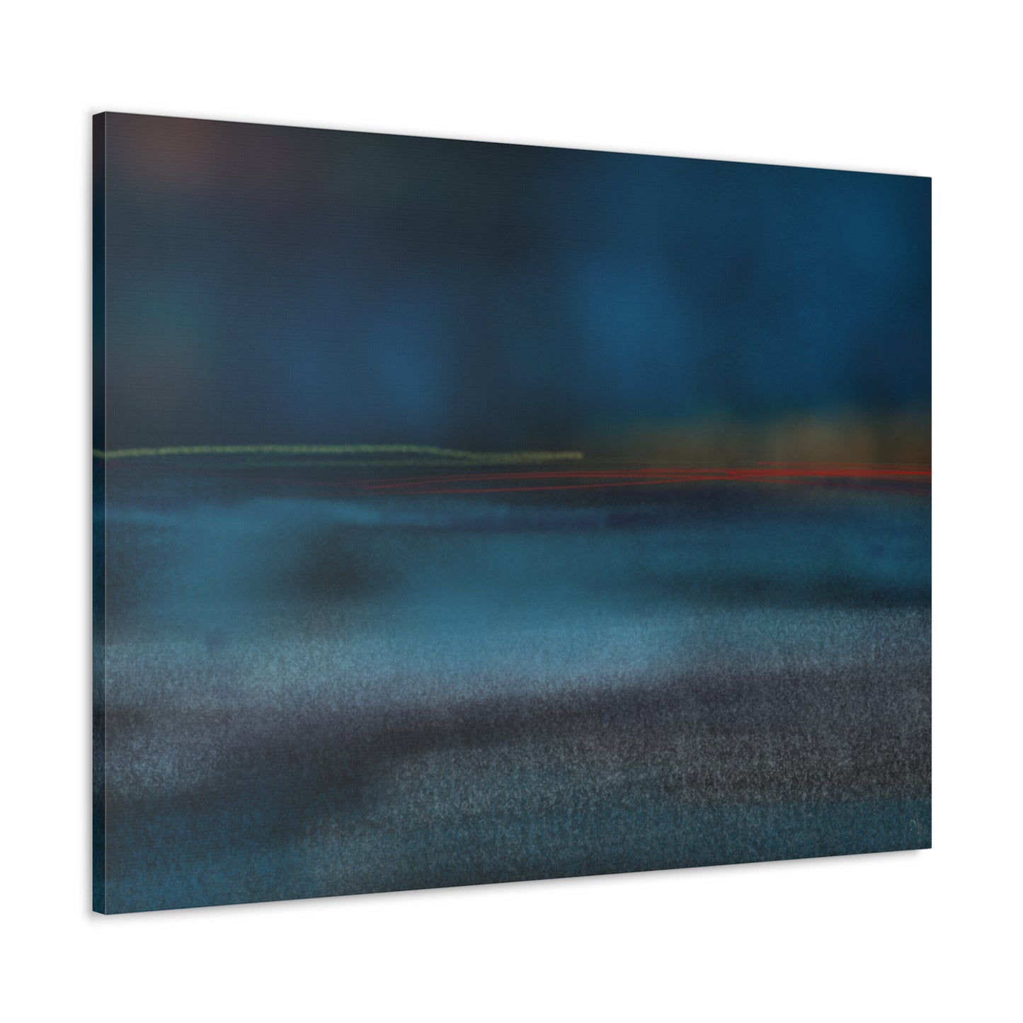 Abstract Coastal 11 Canvas Print