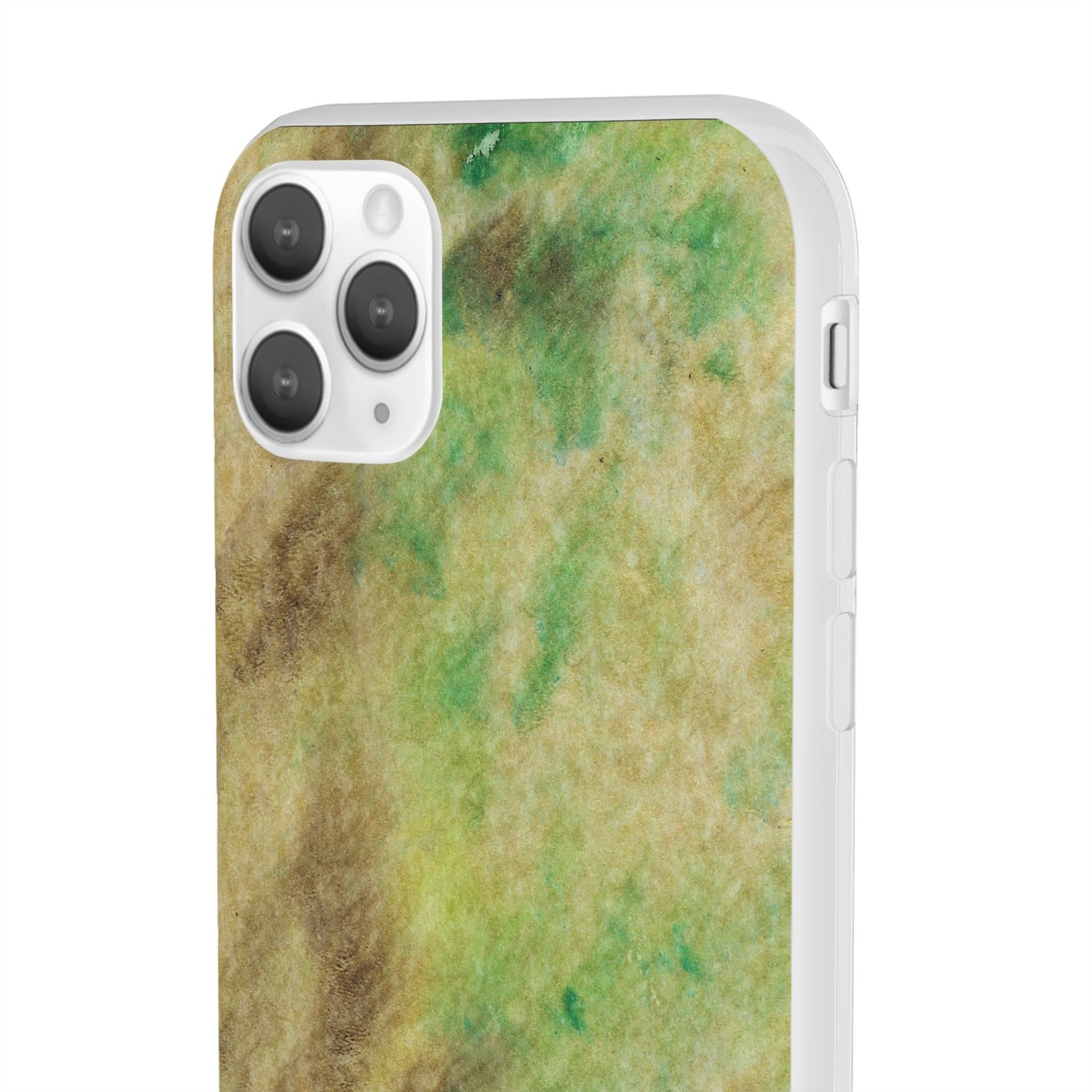 iPhone and Samsung Galaxy Flexi Phone Case Green Marble