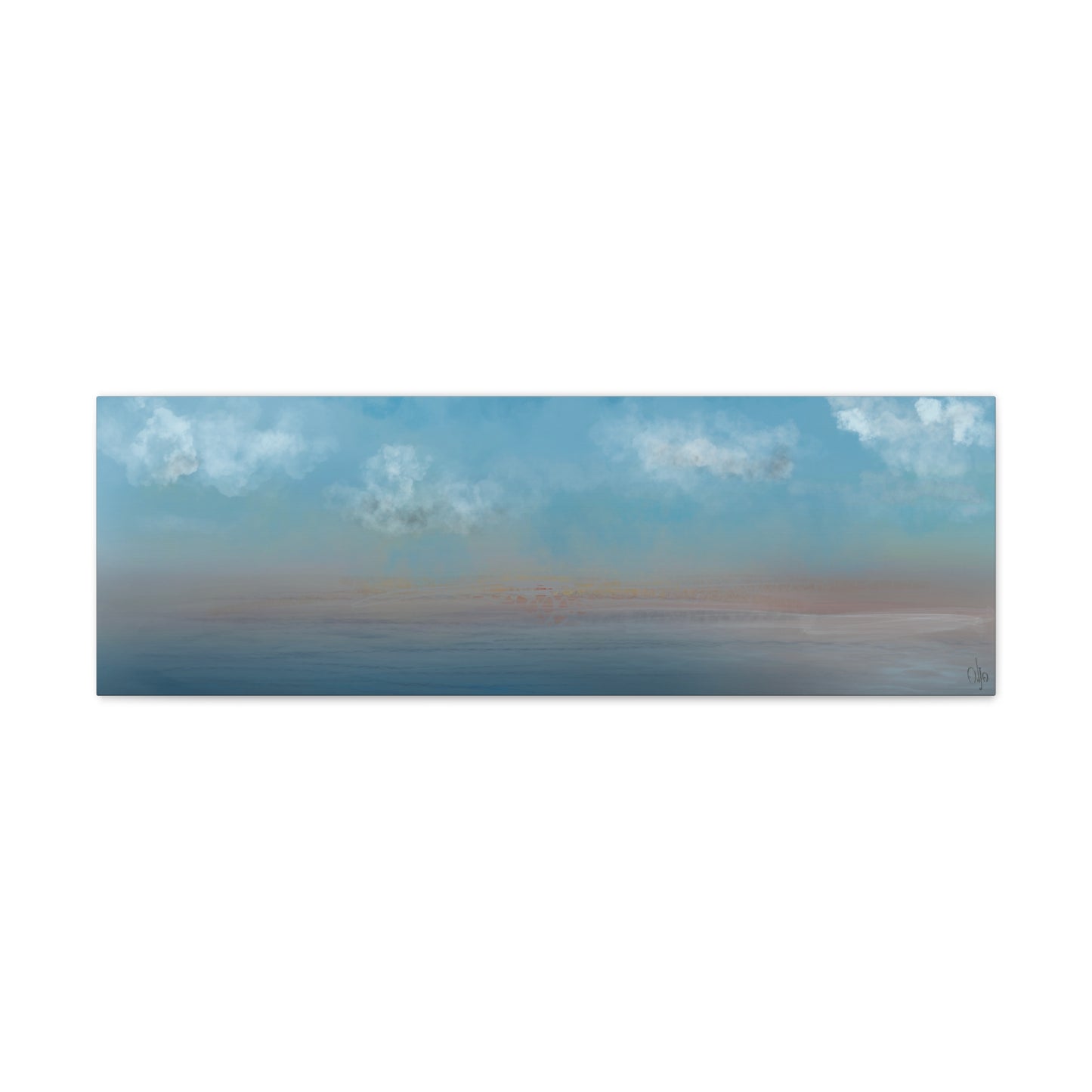 Abstract Coastal 9 Canvas Print