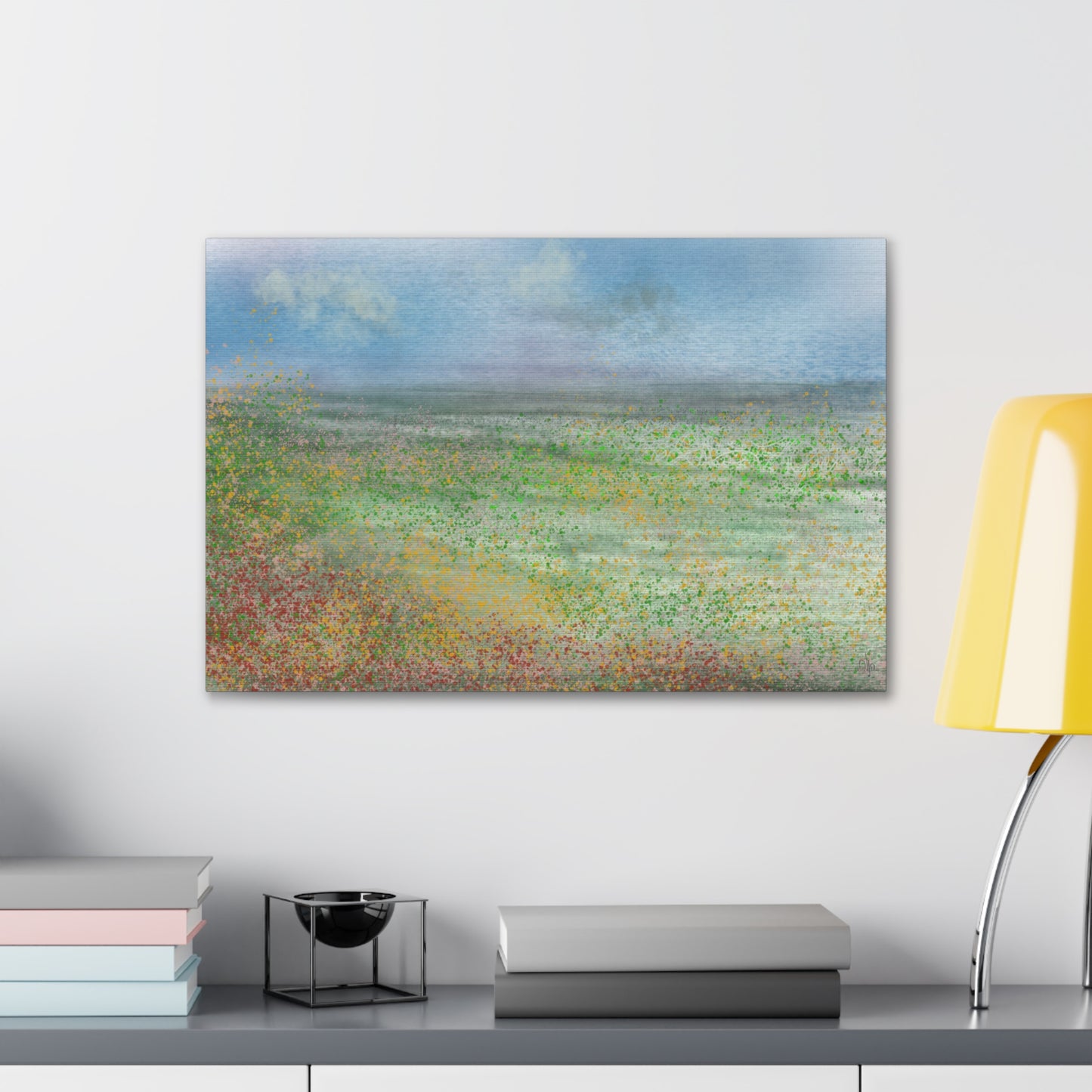 Abstract Coastal 6 Canvas Print