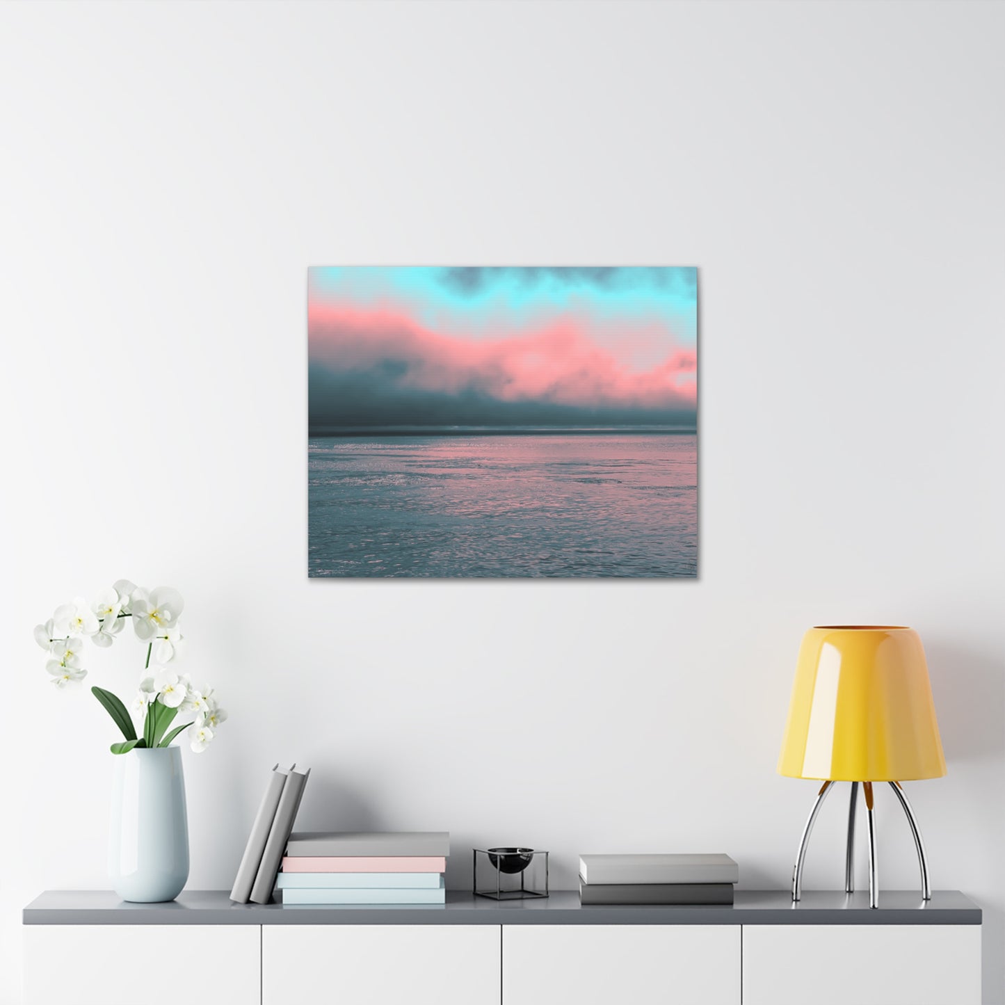 Electrifying Gradient Canvas Print