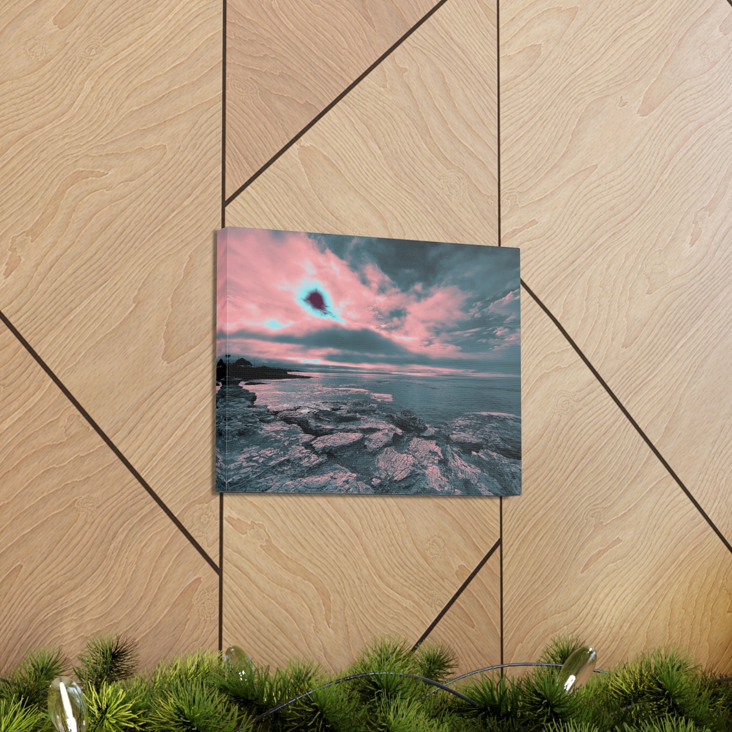 Expressive Cloud Canvas Print