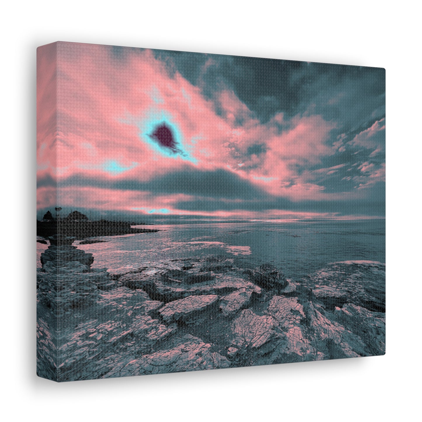 Expressive Cloud Canvas Print