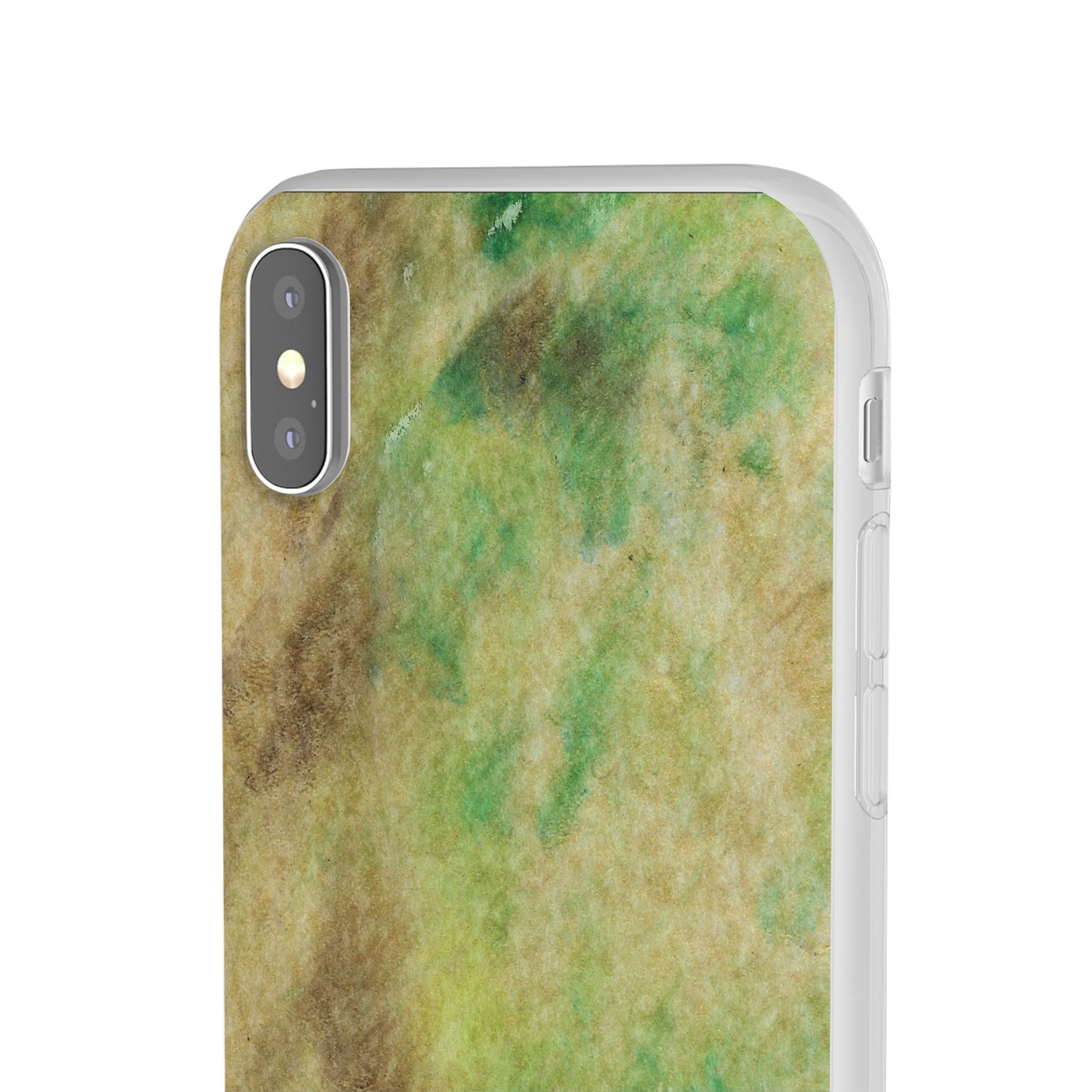 iPhone and Samsung Galaxy Flexi Phone Case Green Marble