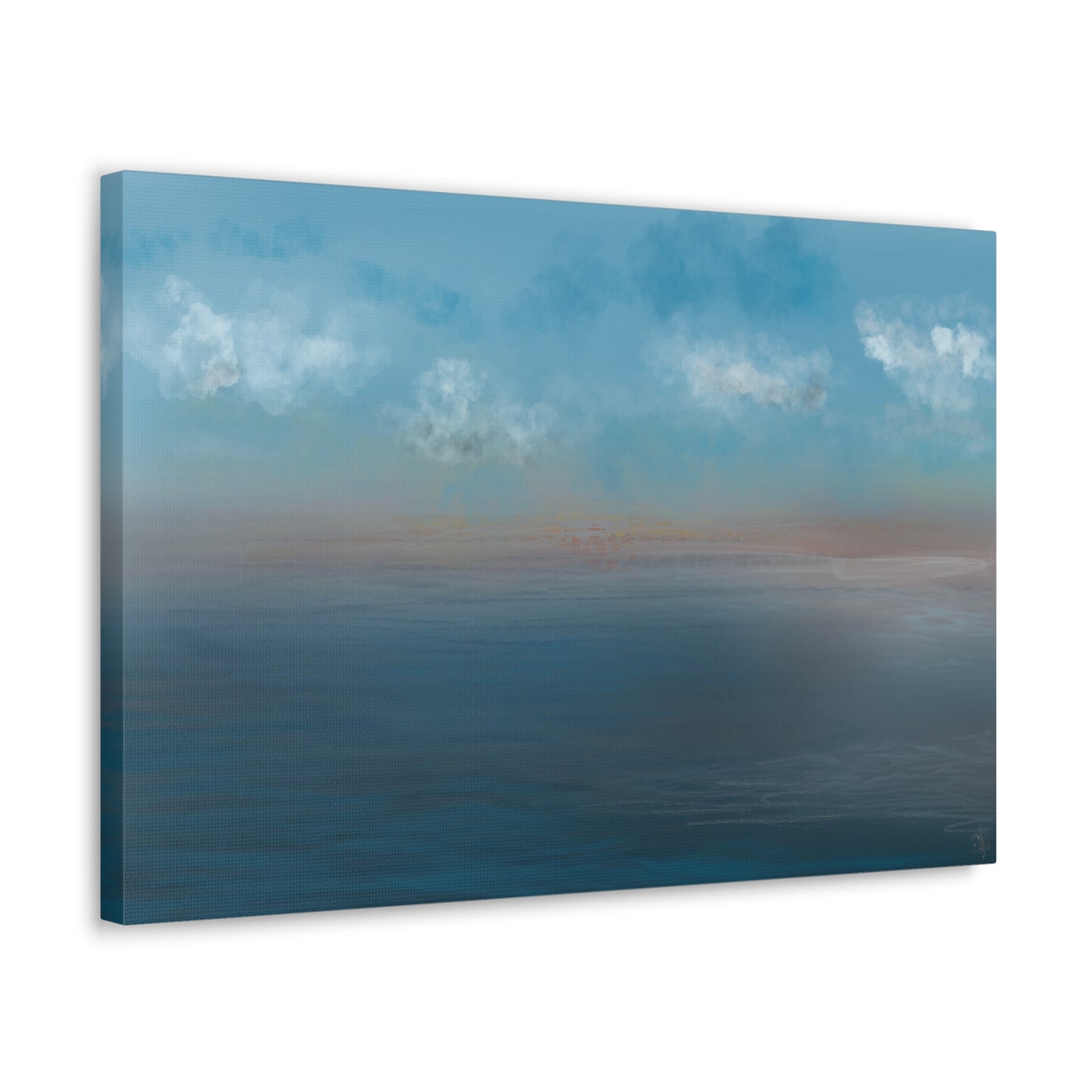 Abstract Coastal 9 Canvas Print