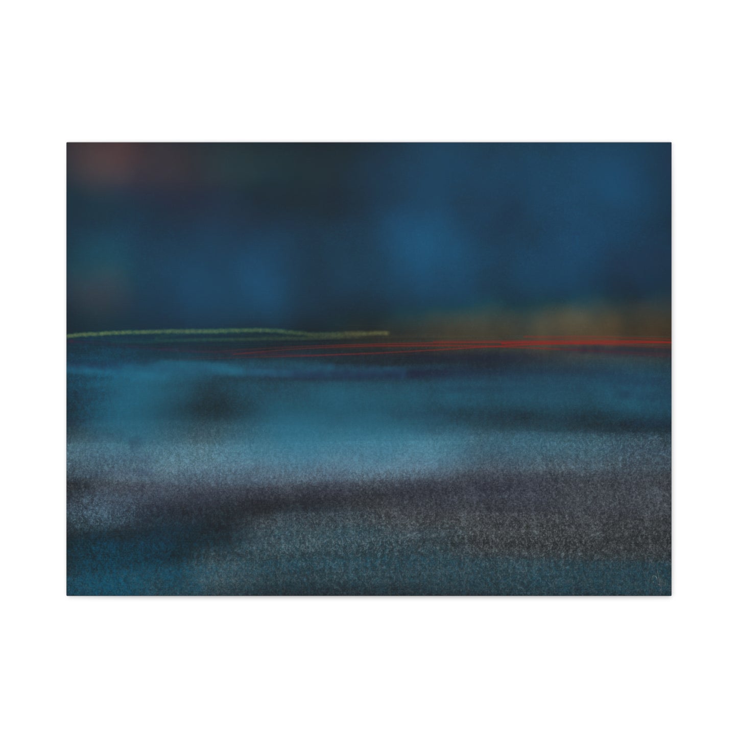 Abstract Coastal 11 Canvas Print