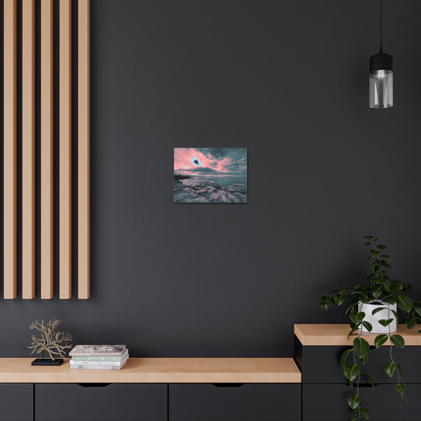 Expressive Cloud Canvas Print