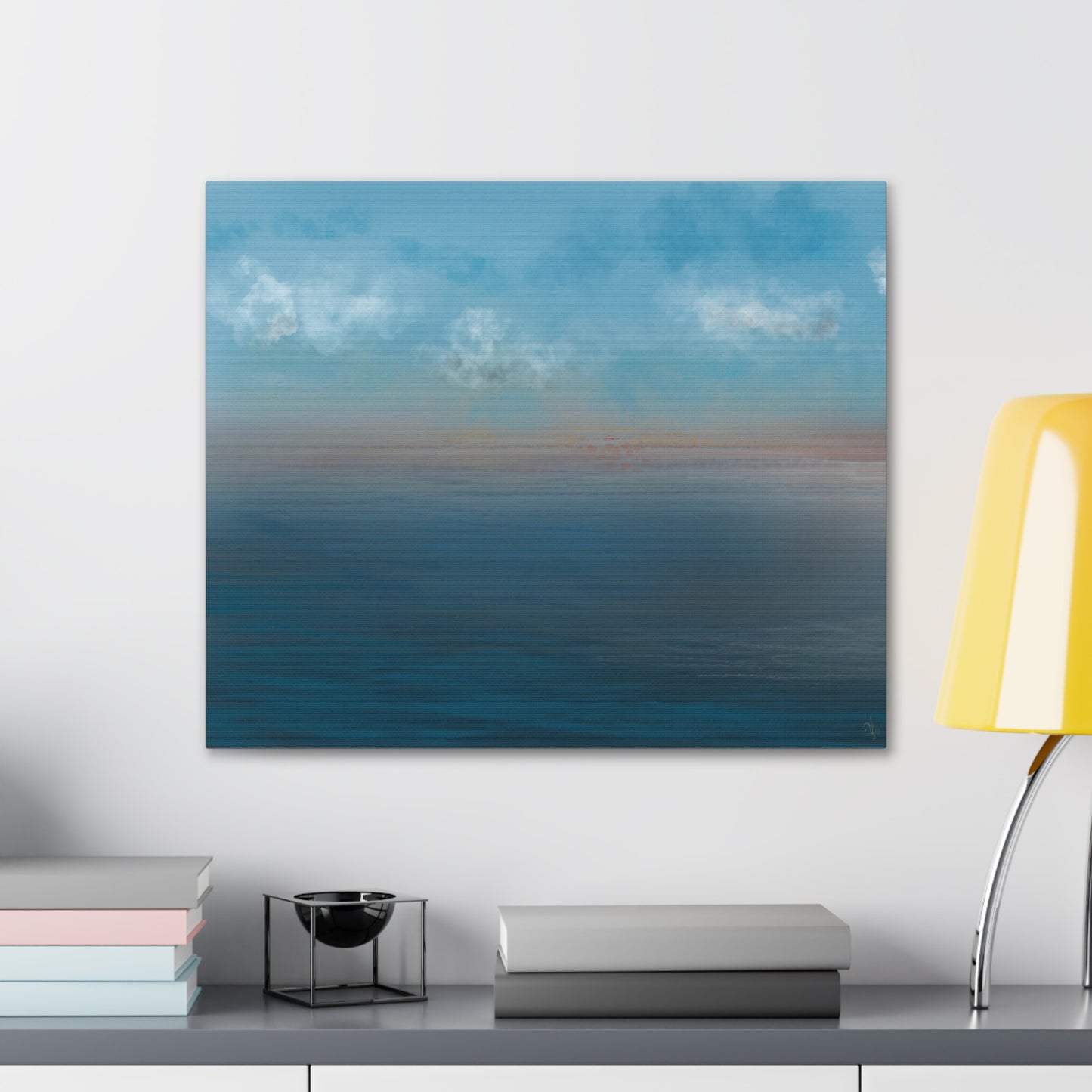 Abstract Coastal 9 Canvas Print