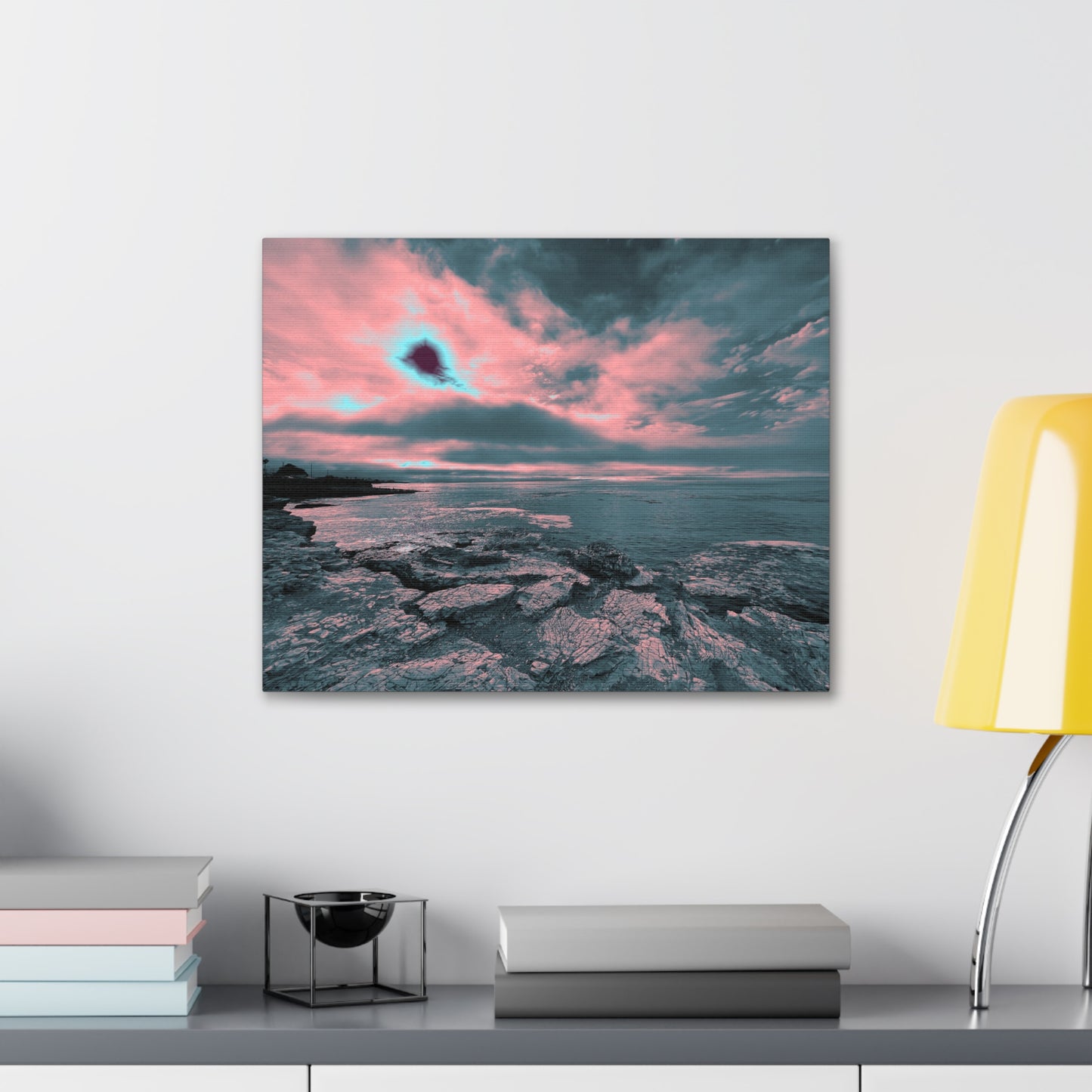 Expressive Cloud Canvas Print