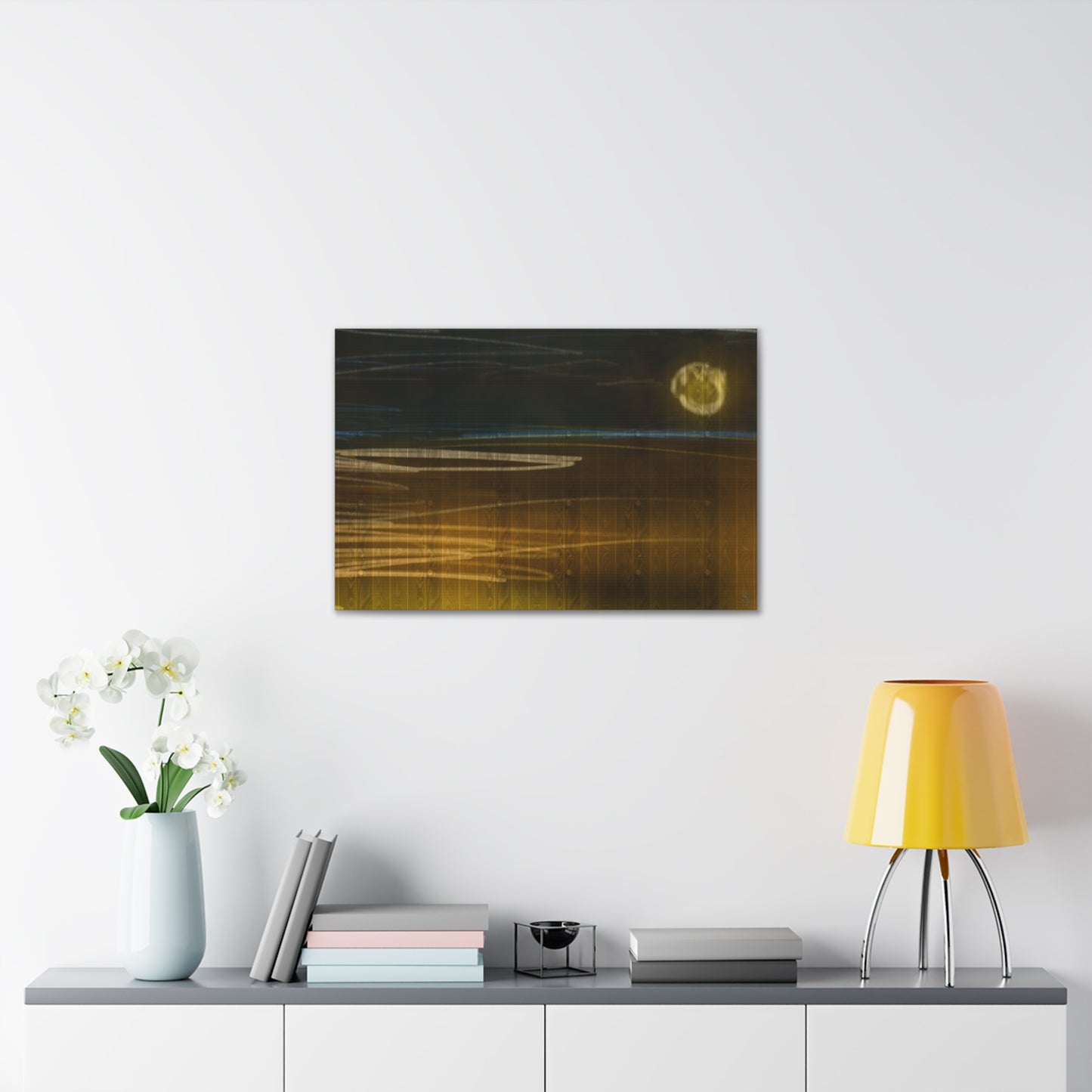 Abstract Coastal 12 Canvas Print