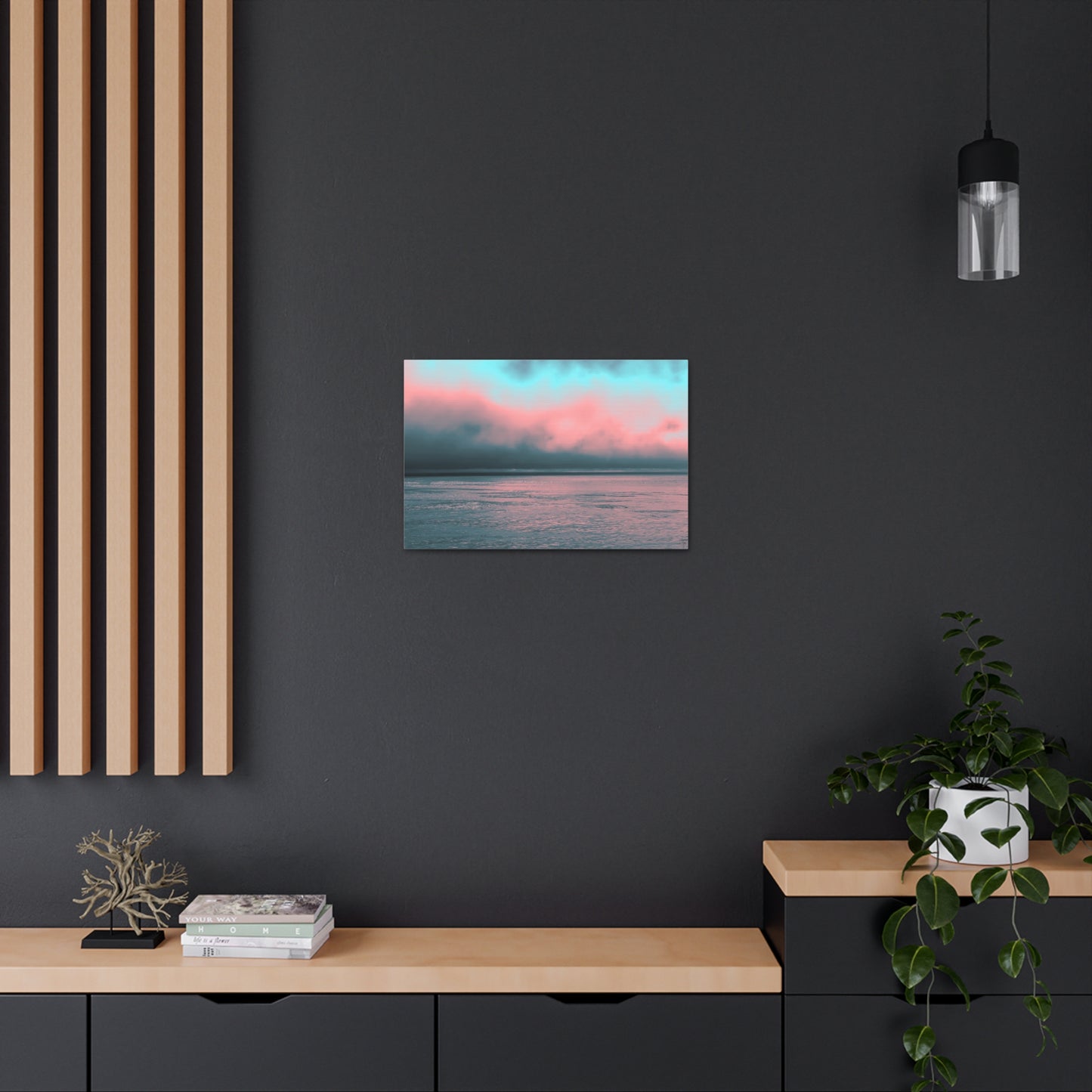 Electrifying Gradient Canvas Print