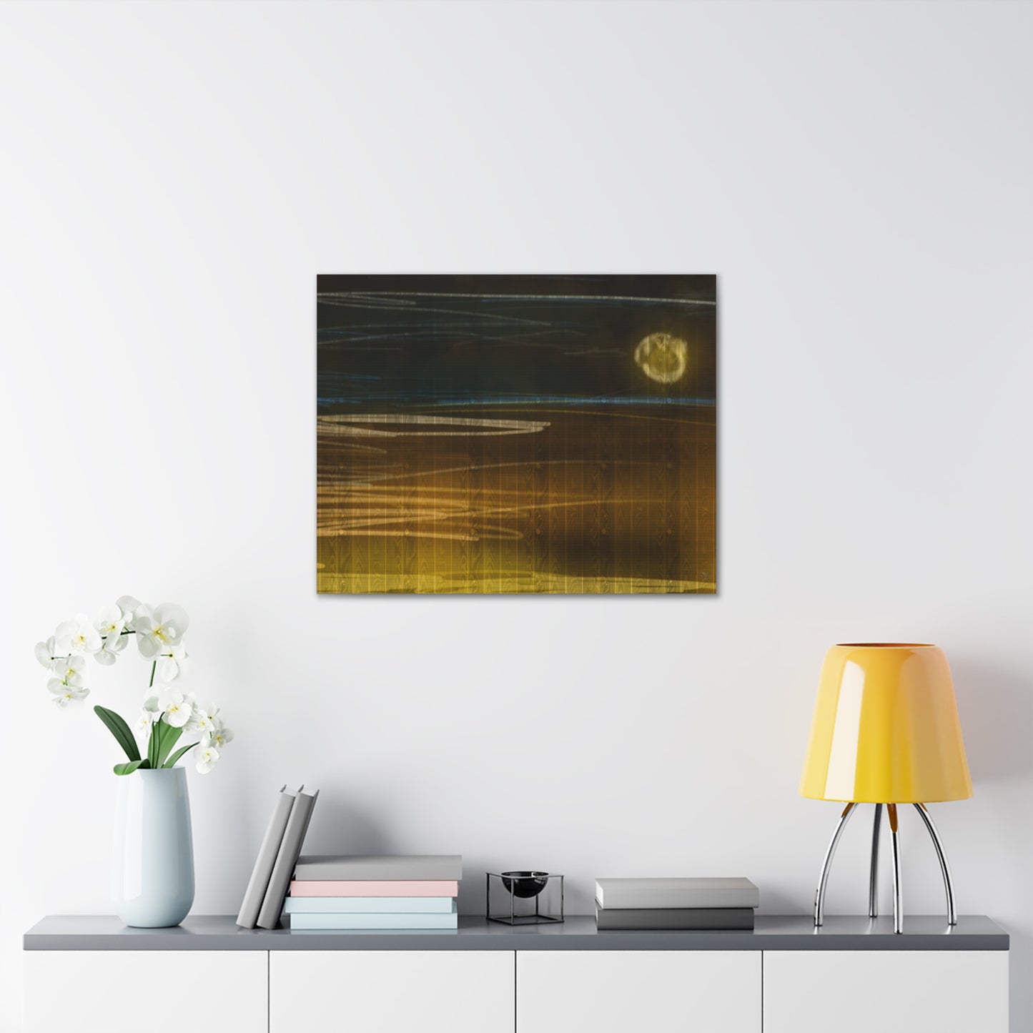 Abstract Coastal 12 Canvas Print