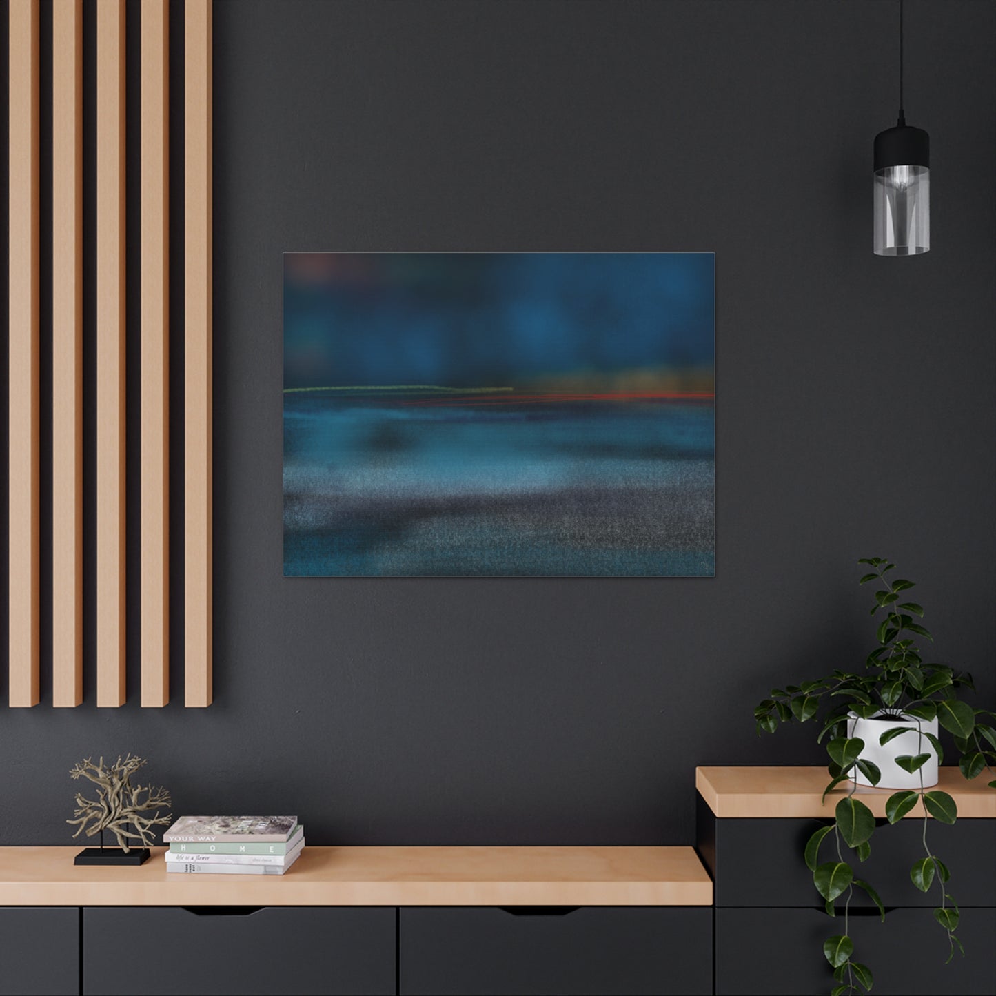 Abstract Coastal 11 Canvas Print