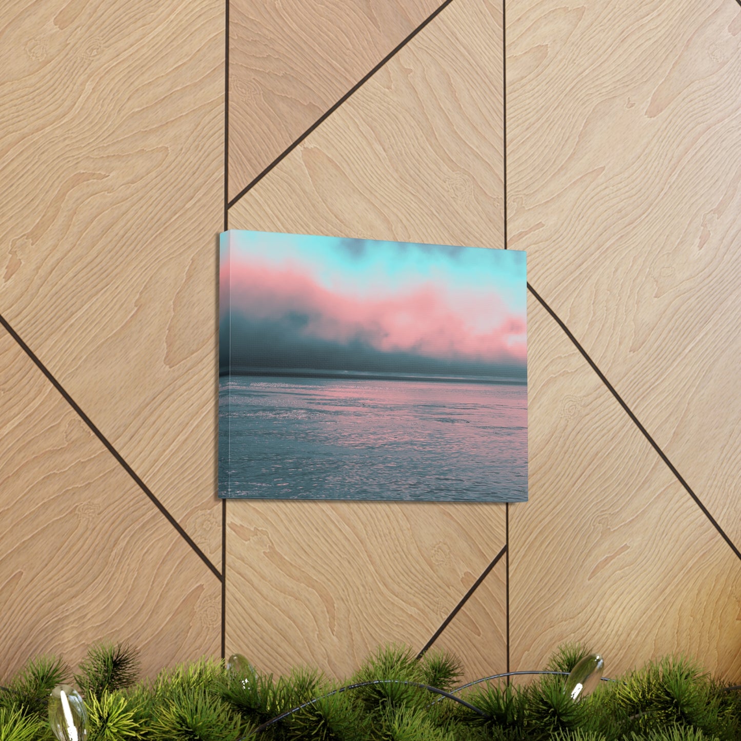 Electrifying Gradient Canvas Print