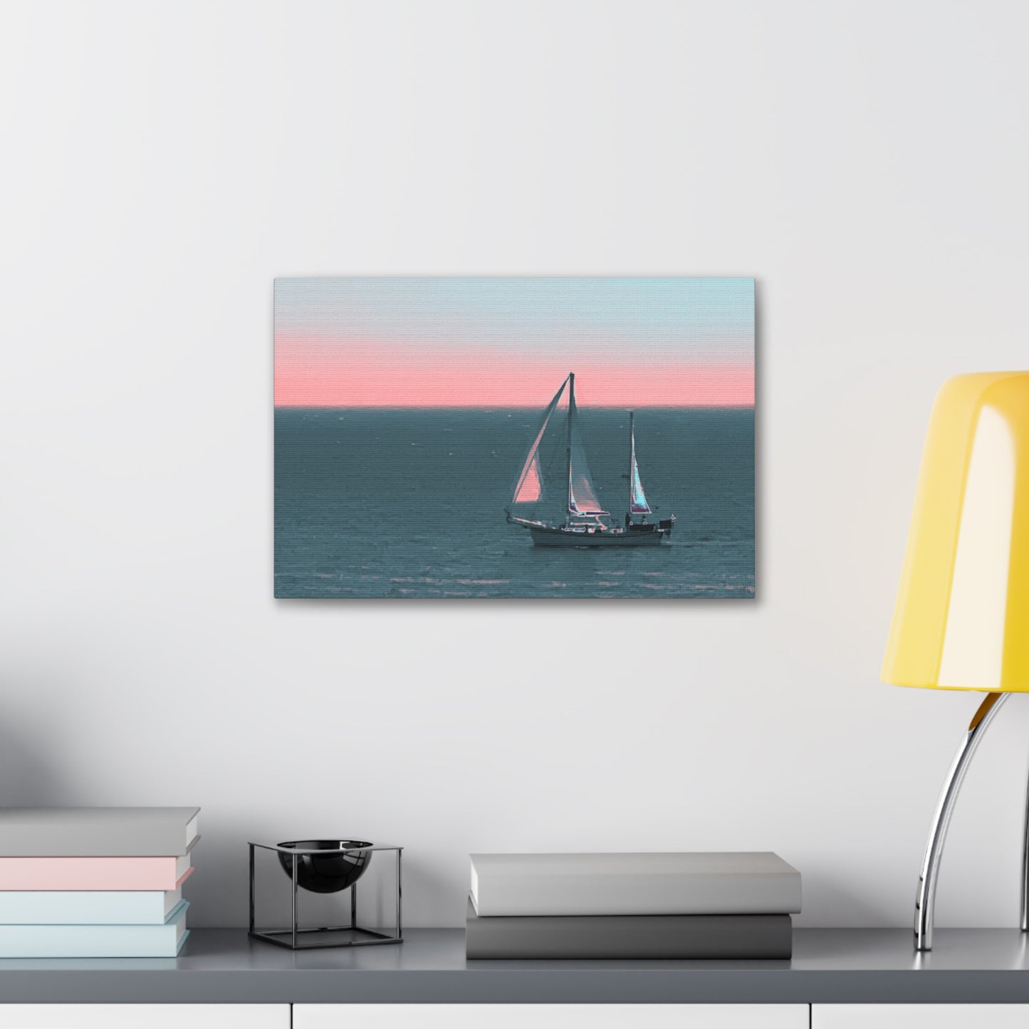 Way to Horizon Canvas Print