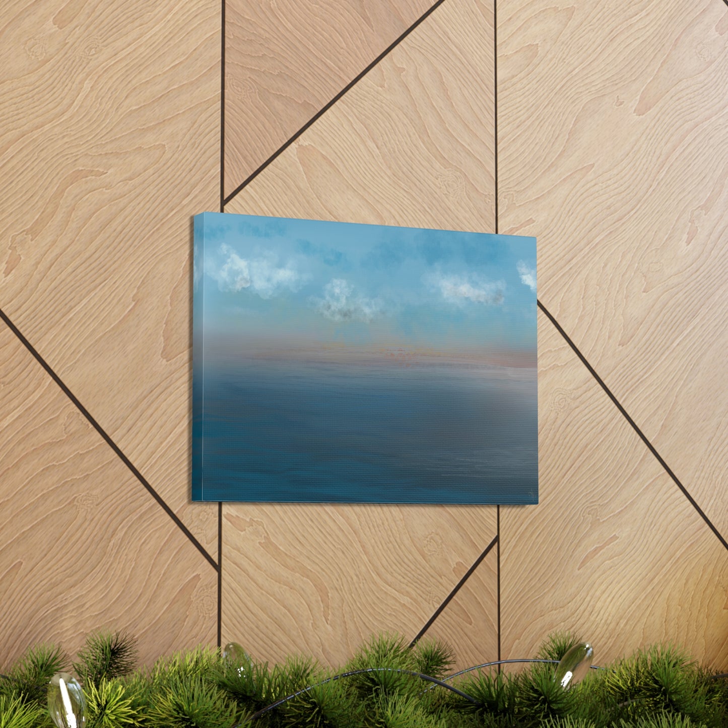 Abstract Coastal 9 Canvas Print