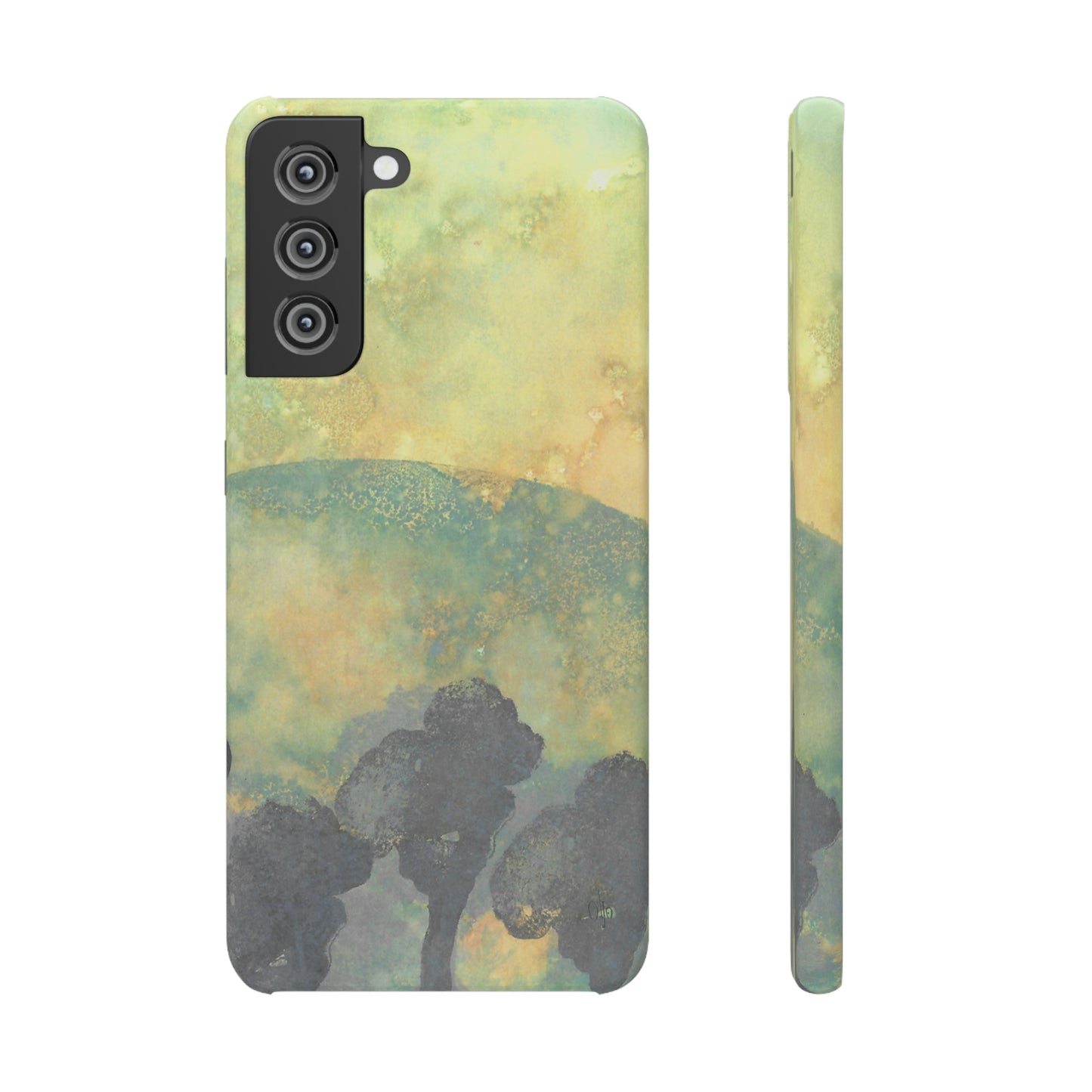 iPhone Samsung Galaxy Pixel5G Snap Case Phone Case Gentle Forest