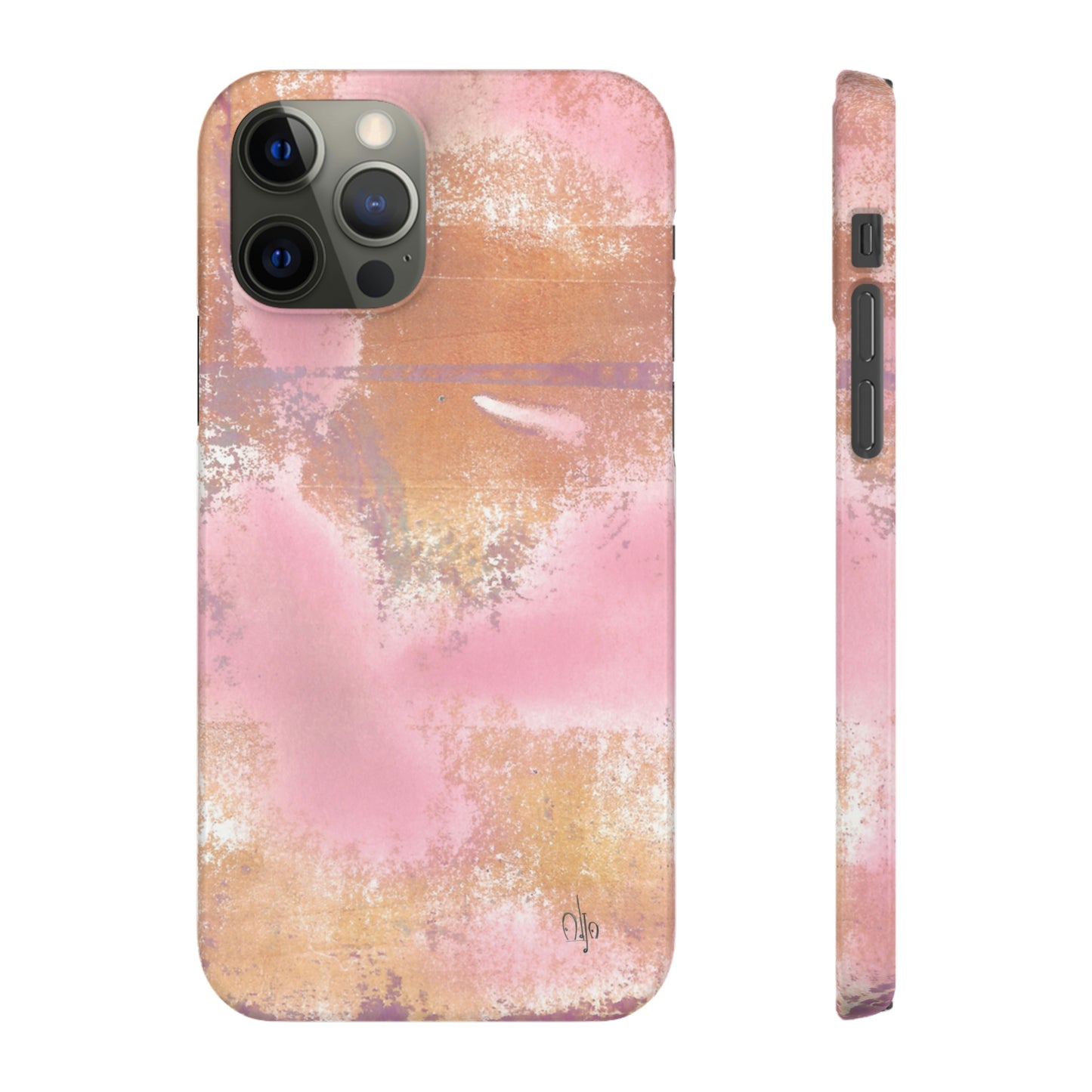 iPhone Samsung Galaxy Pixel5G Snap Case Phone Case Passionate Pink